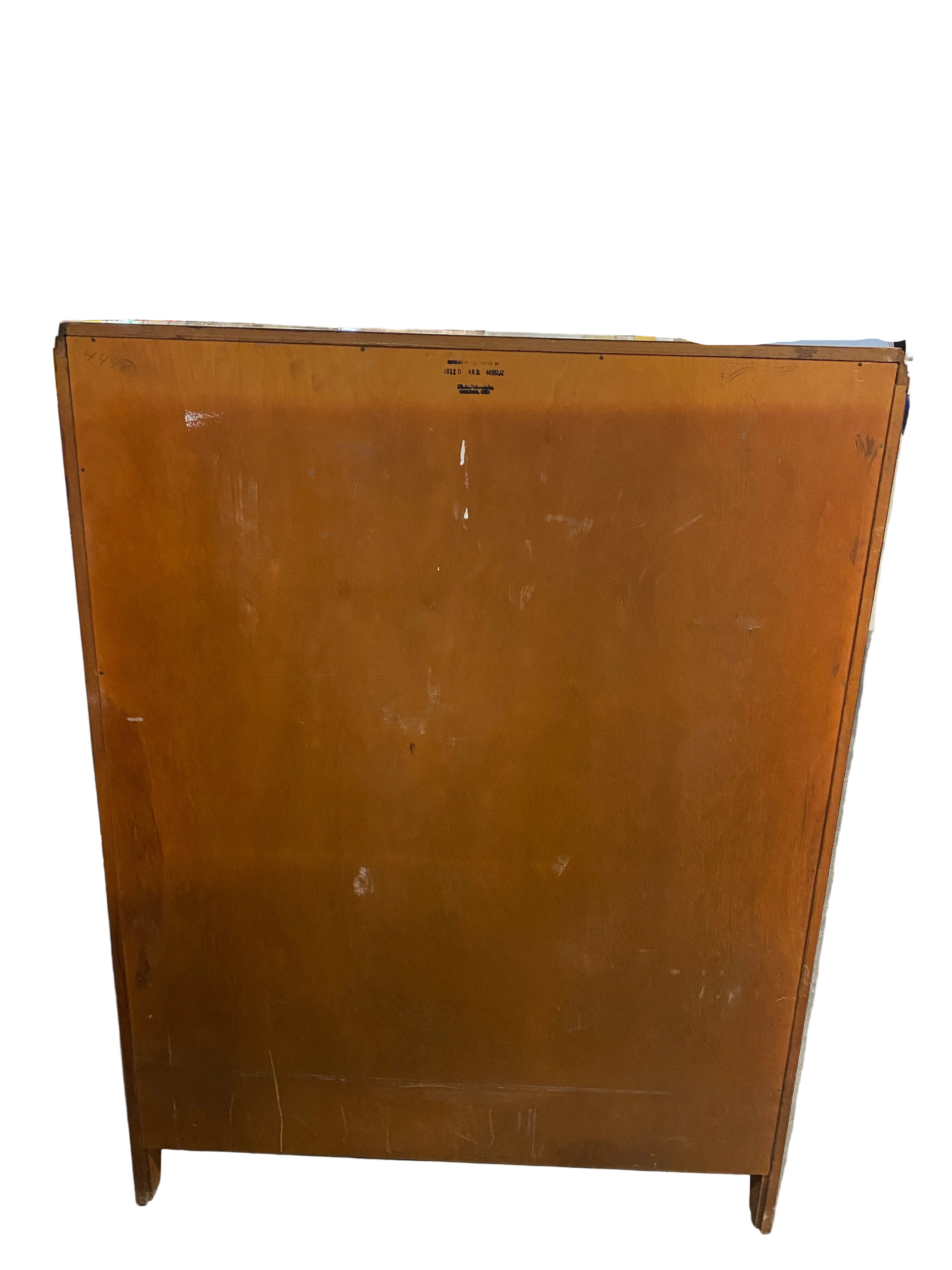 Globe-Wernicke Wooden Glass Door Cabinet