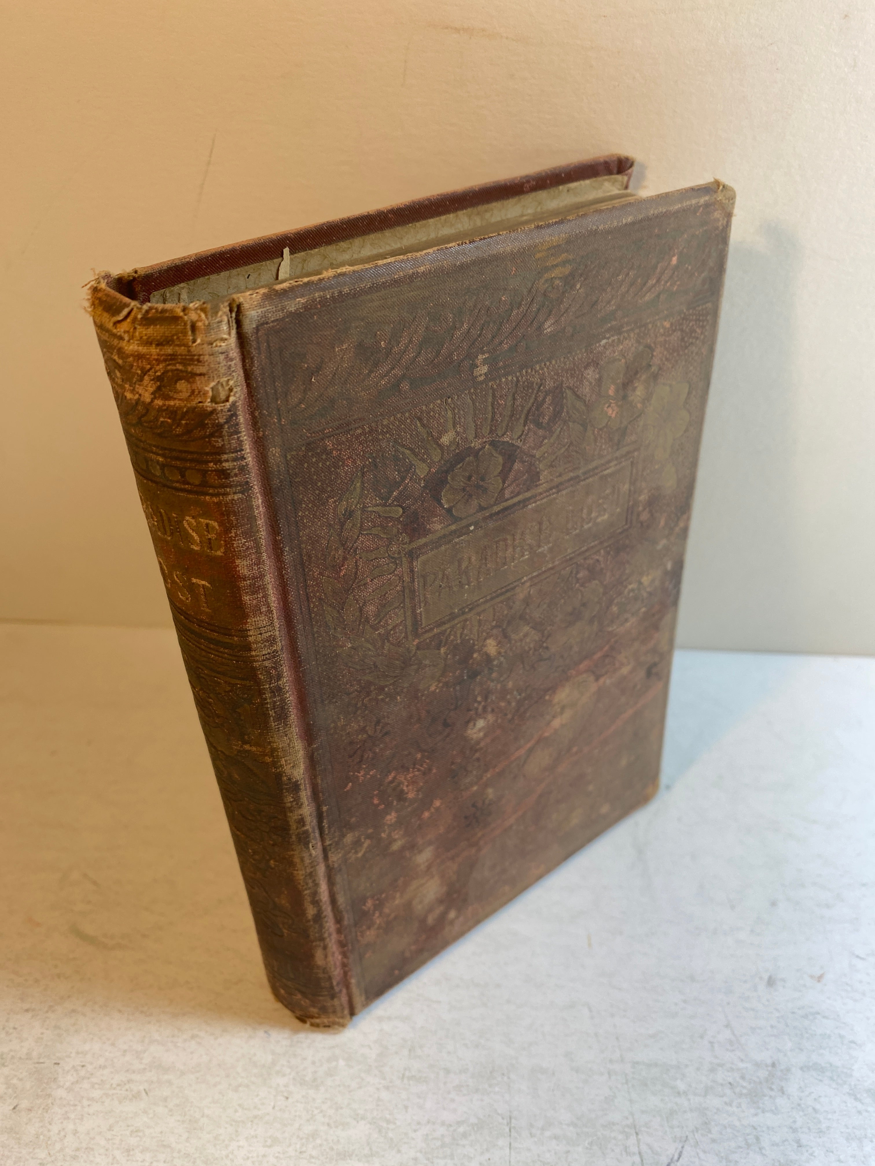 Paradise Lost Milton Antique Book Argyle Press