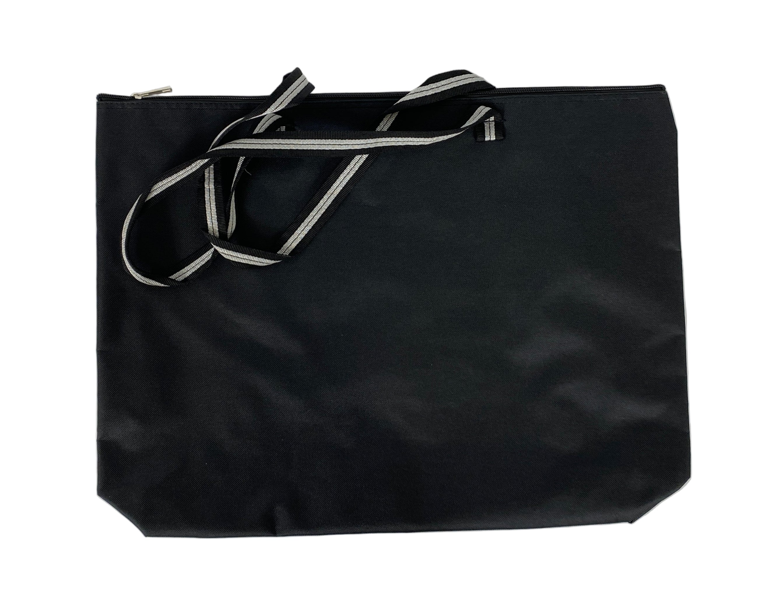 MSU Radiology Healing Gardens Anatomy of a Spartan Black Zippered Tote Bag