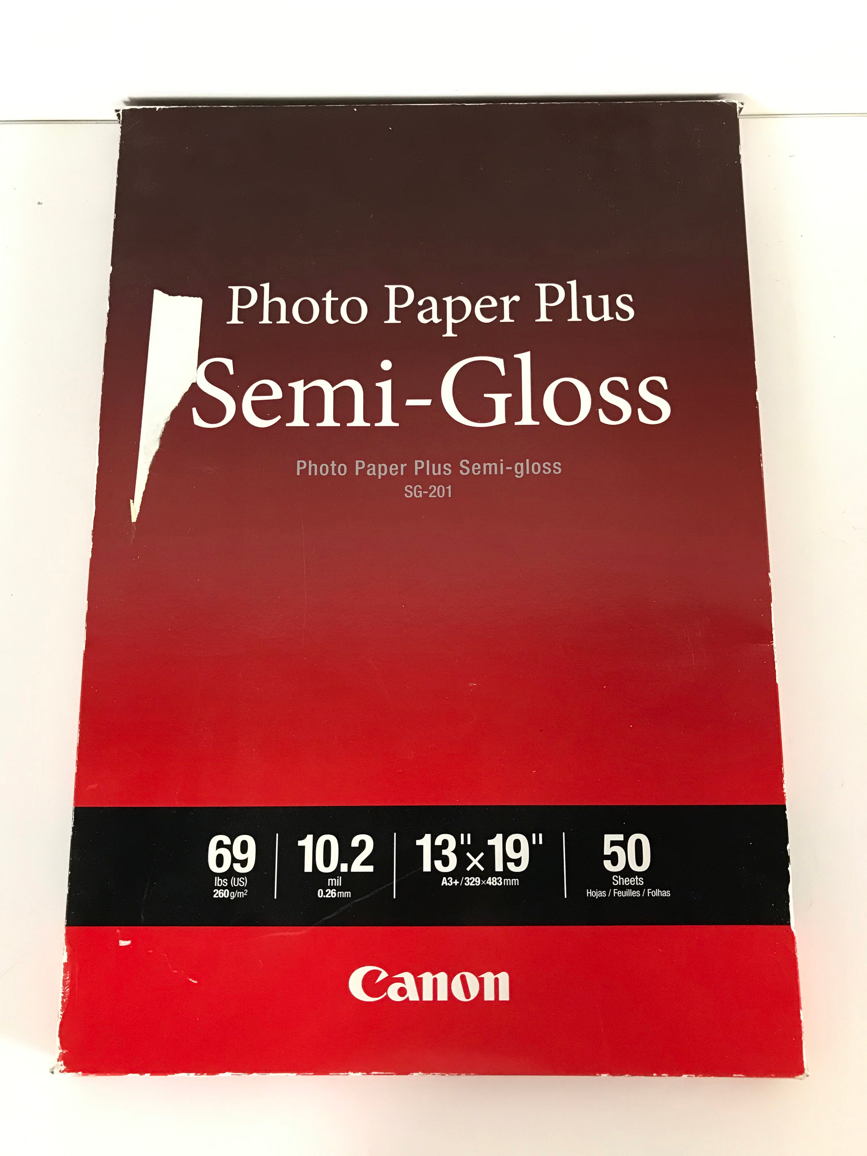 Canon Photo Paper Plus Semi-Gloss