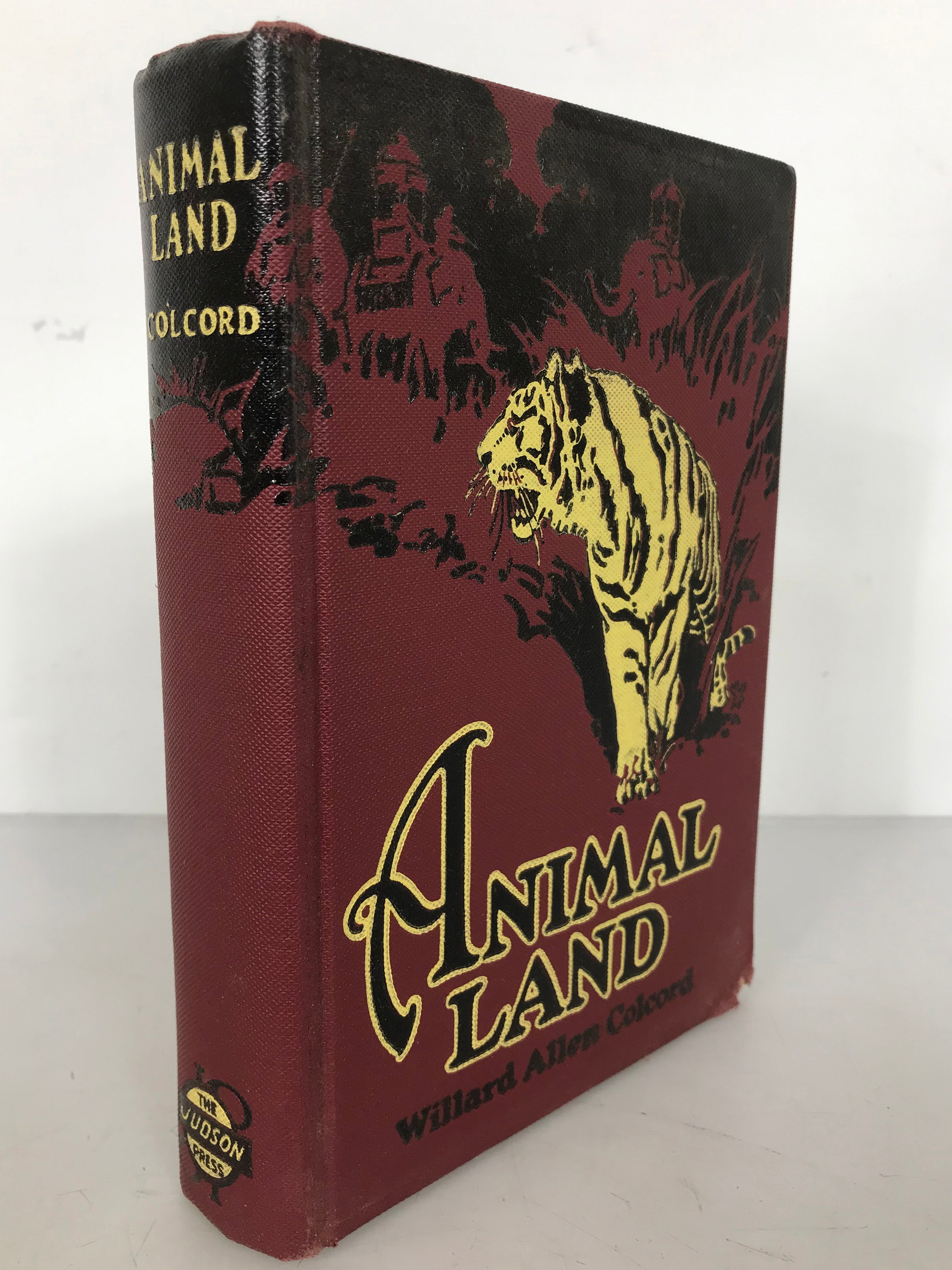 Animal Land by Willard Allen Colcord 1925 HC DJ