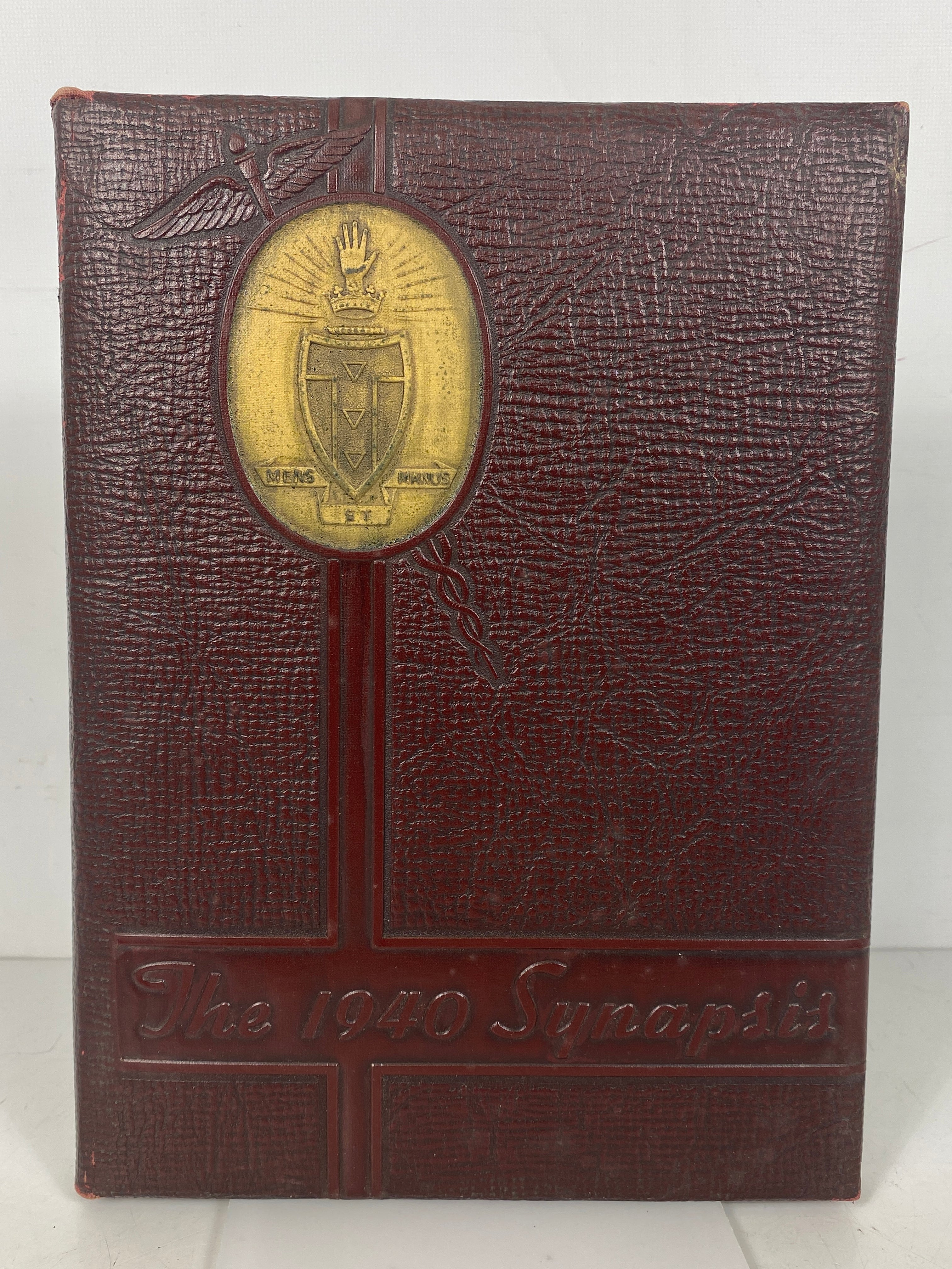 1940 "Synapsis" Philadelphia College of Osteopathy Yearbook HC