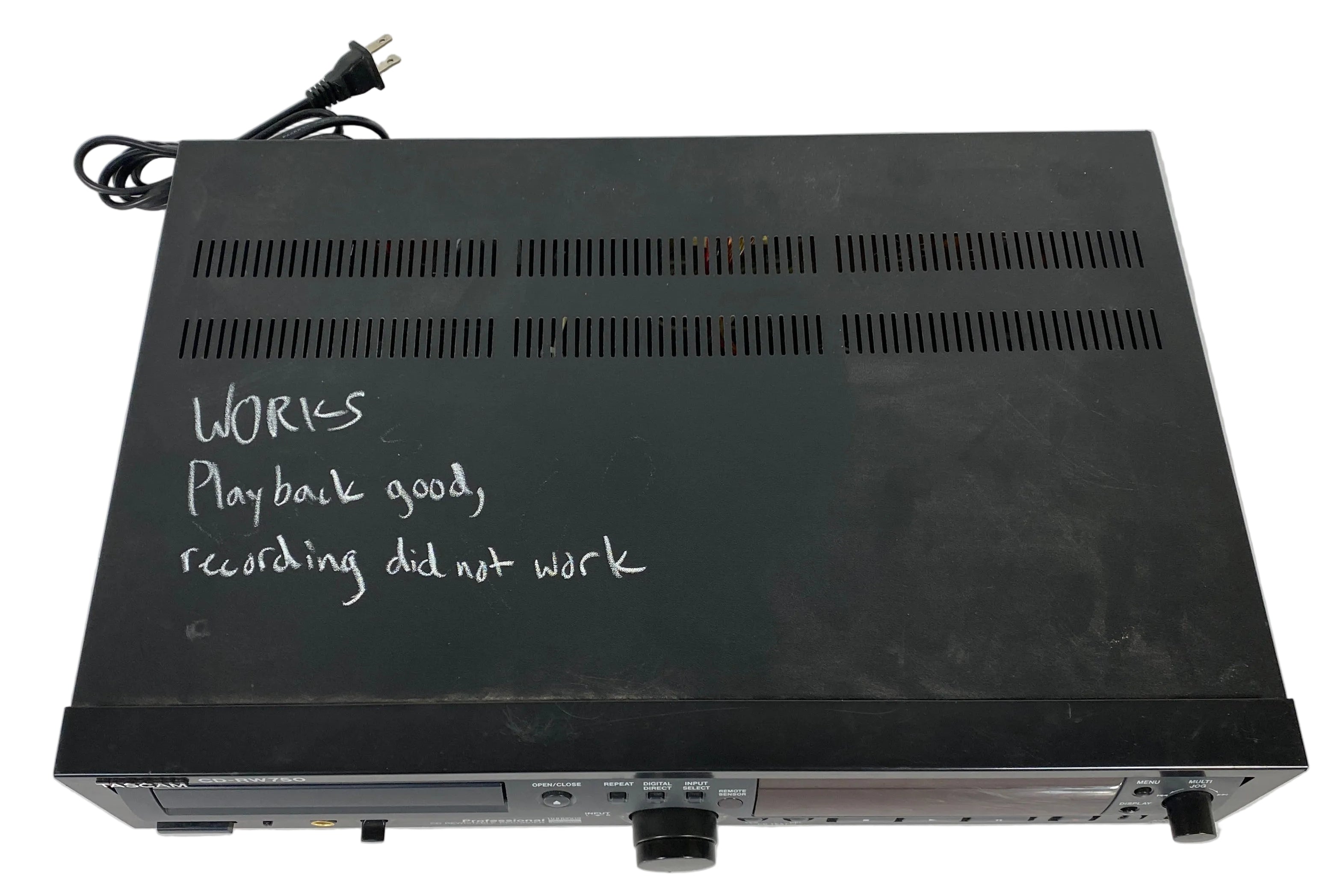 Tascam CD-RW750 CD Recorder