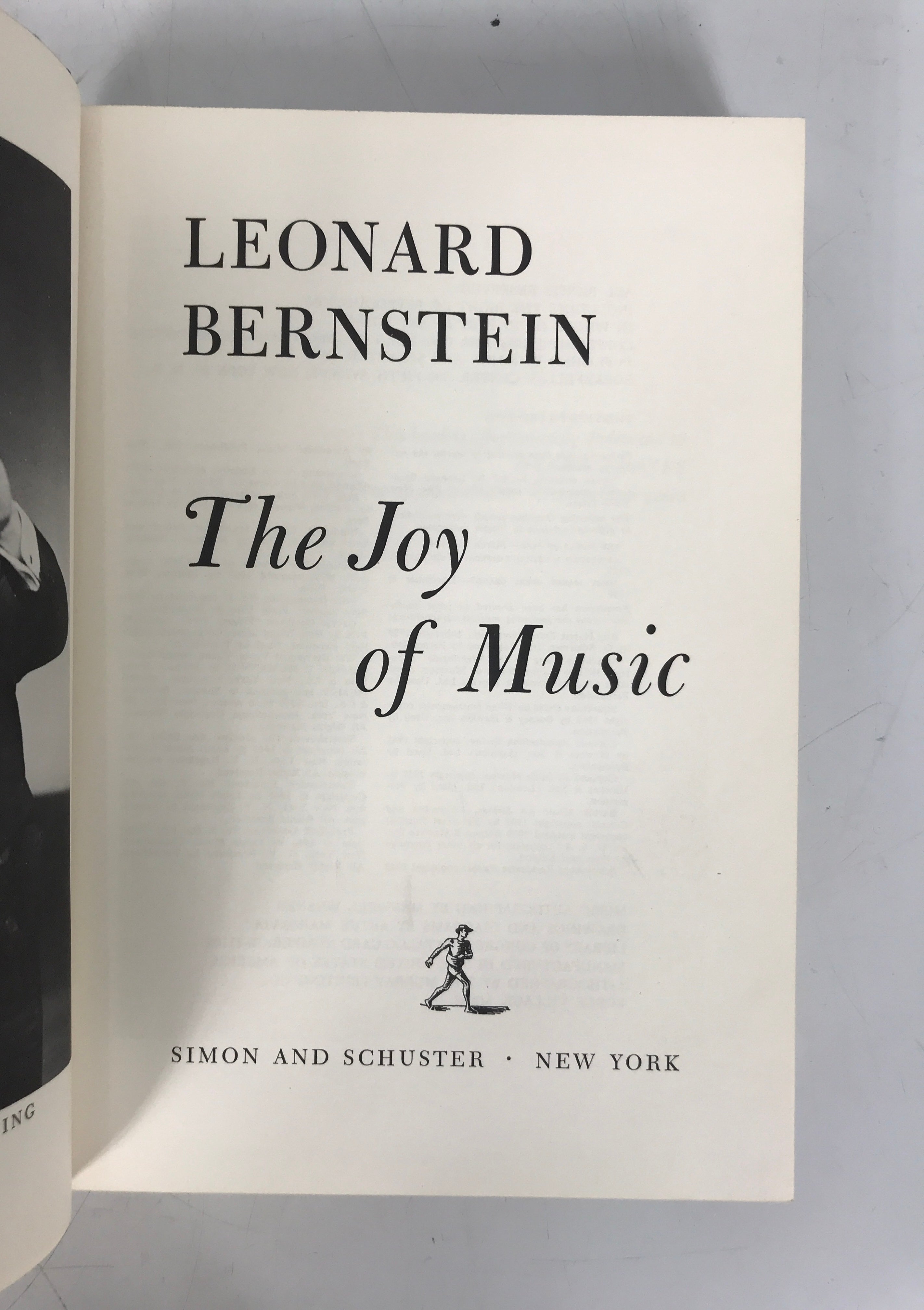 2 Vols Leonard Bernstein: The Joy of Music/The Infinite Variety of Music 1959-66