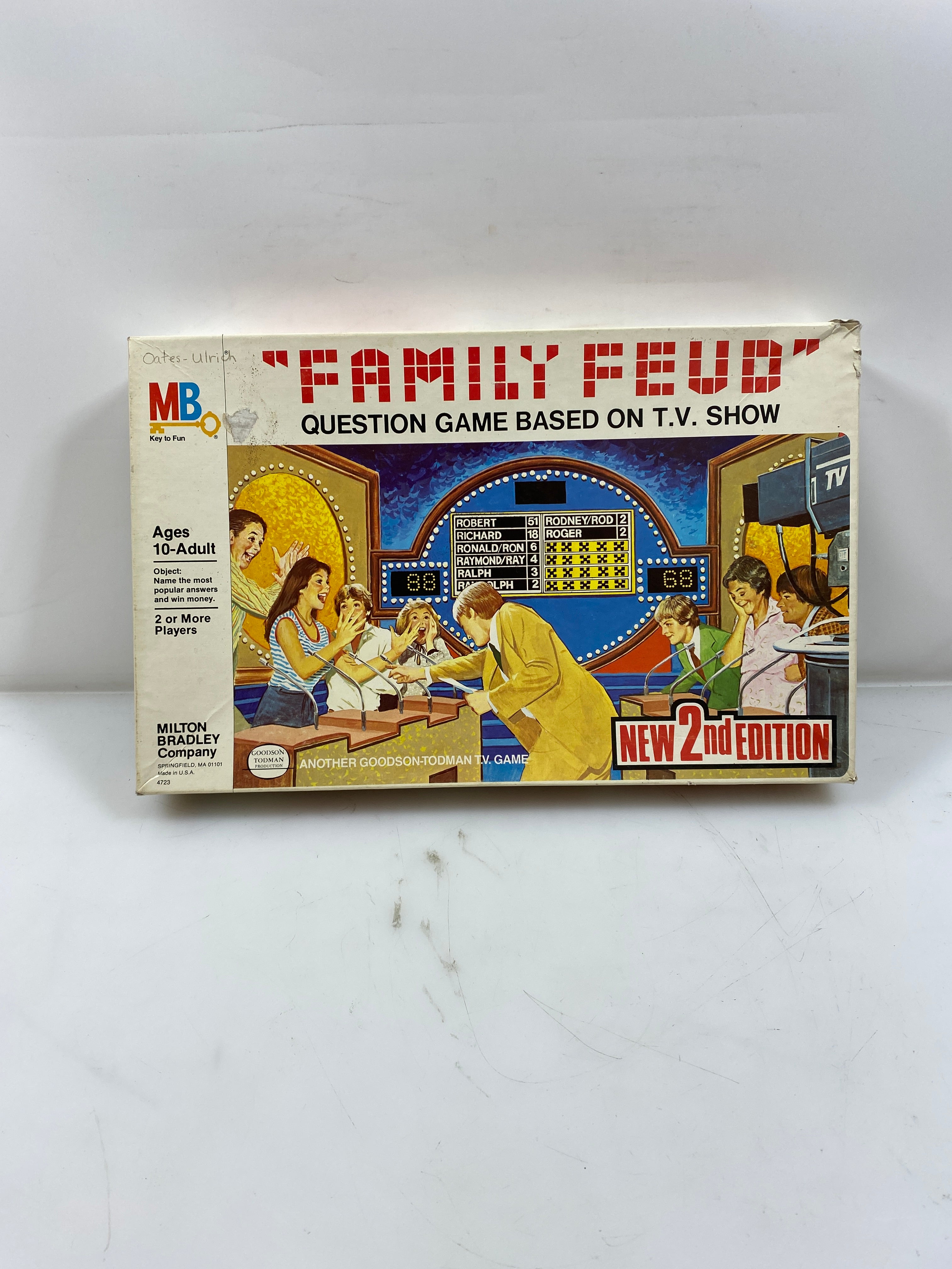 Family Feud 2nd Edition Board Game 1978