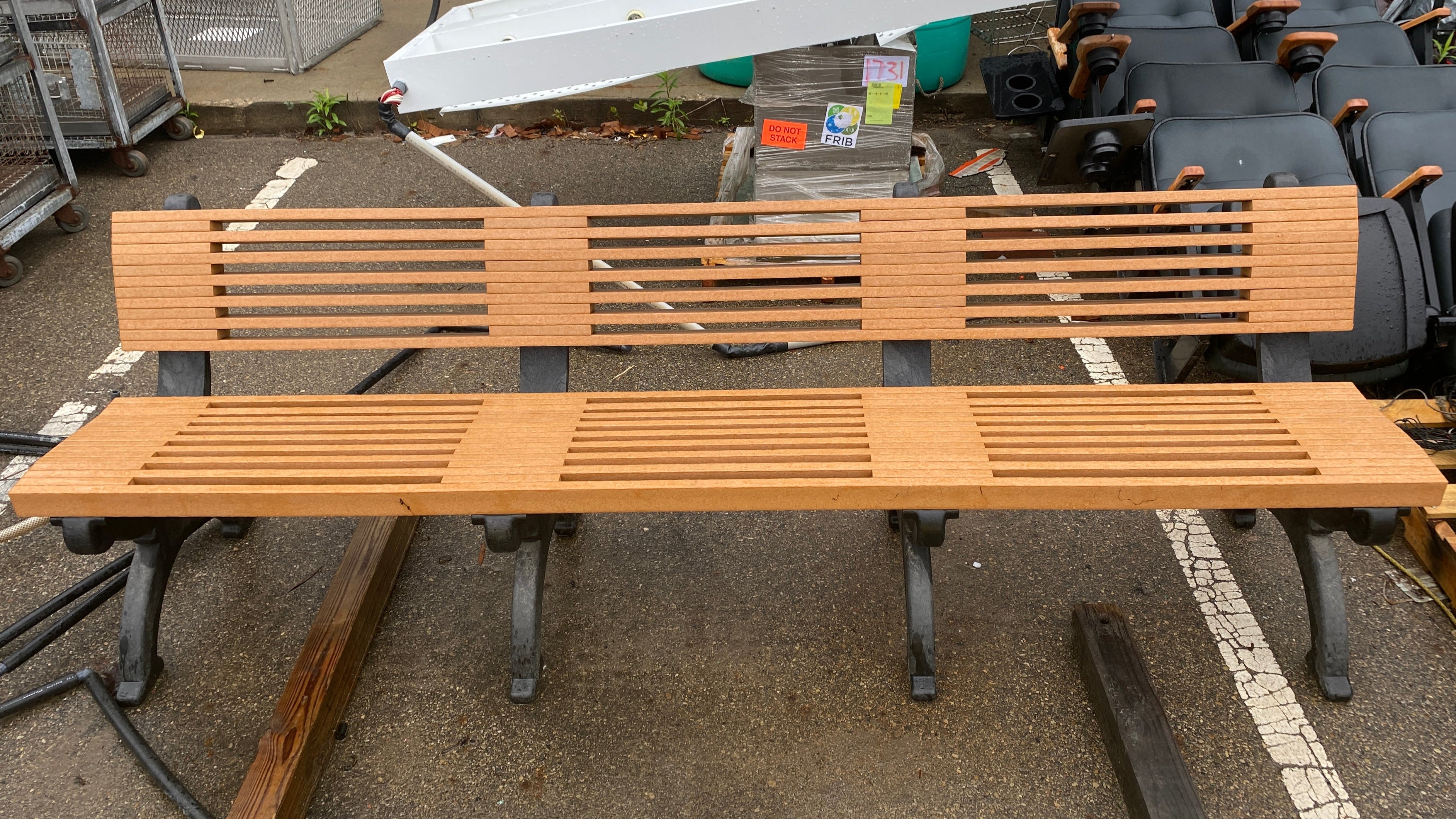 Earth Technology Corp 100% Recycled Material Bench