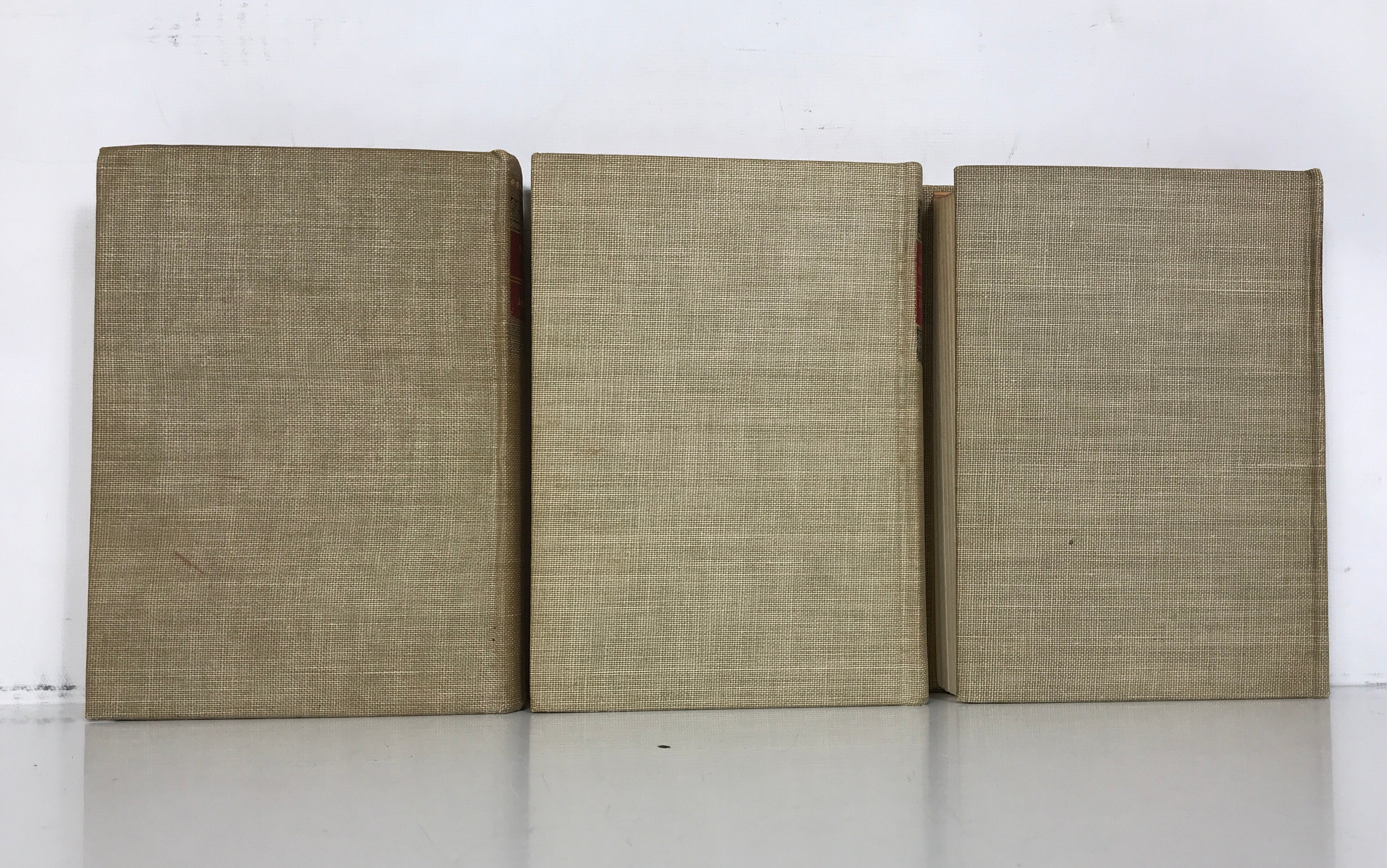 3 Vols The Classics Club: Emerson, Bacon, Montaigne 1941-1943 Vintage HC