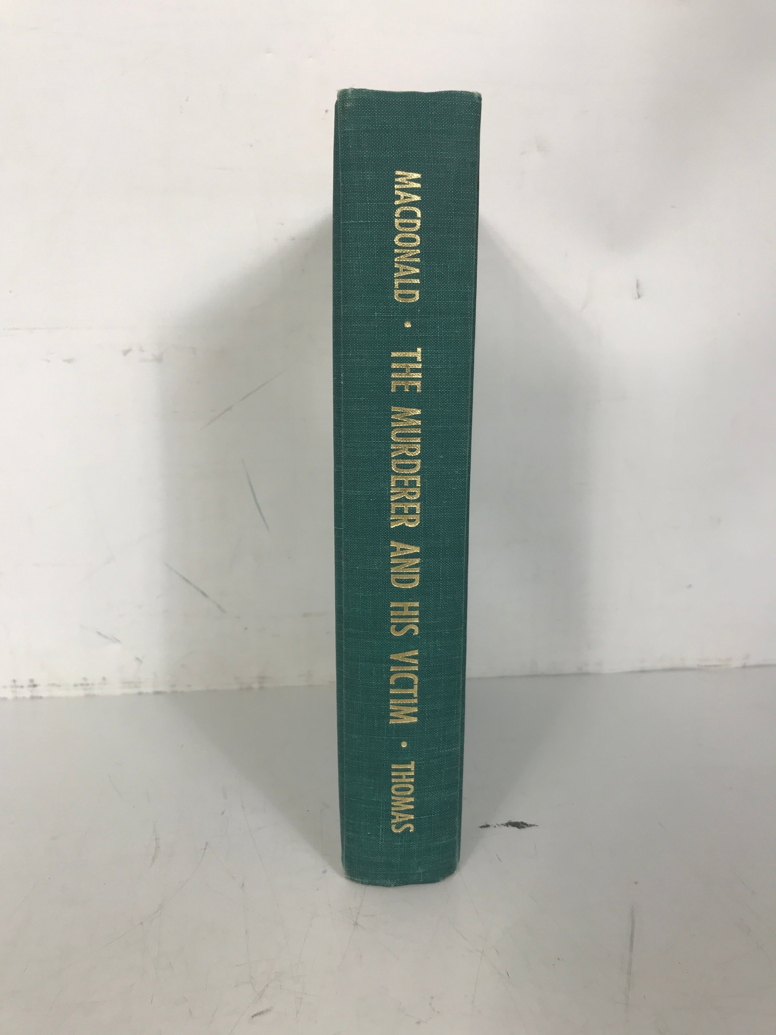 The Murderer and His Victim by John MacDonald 1961 HC