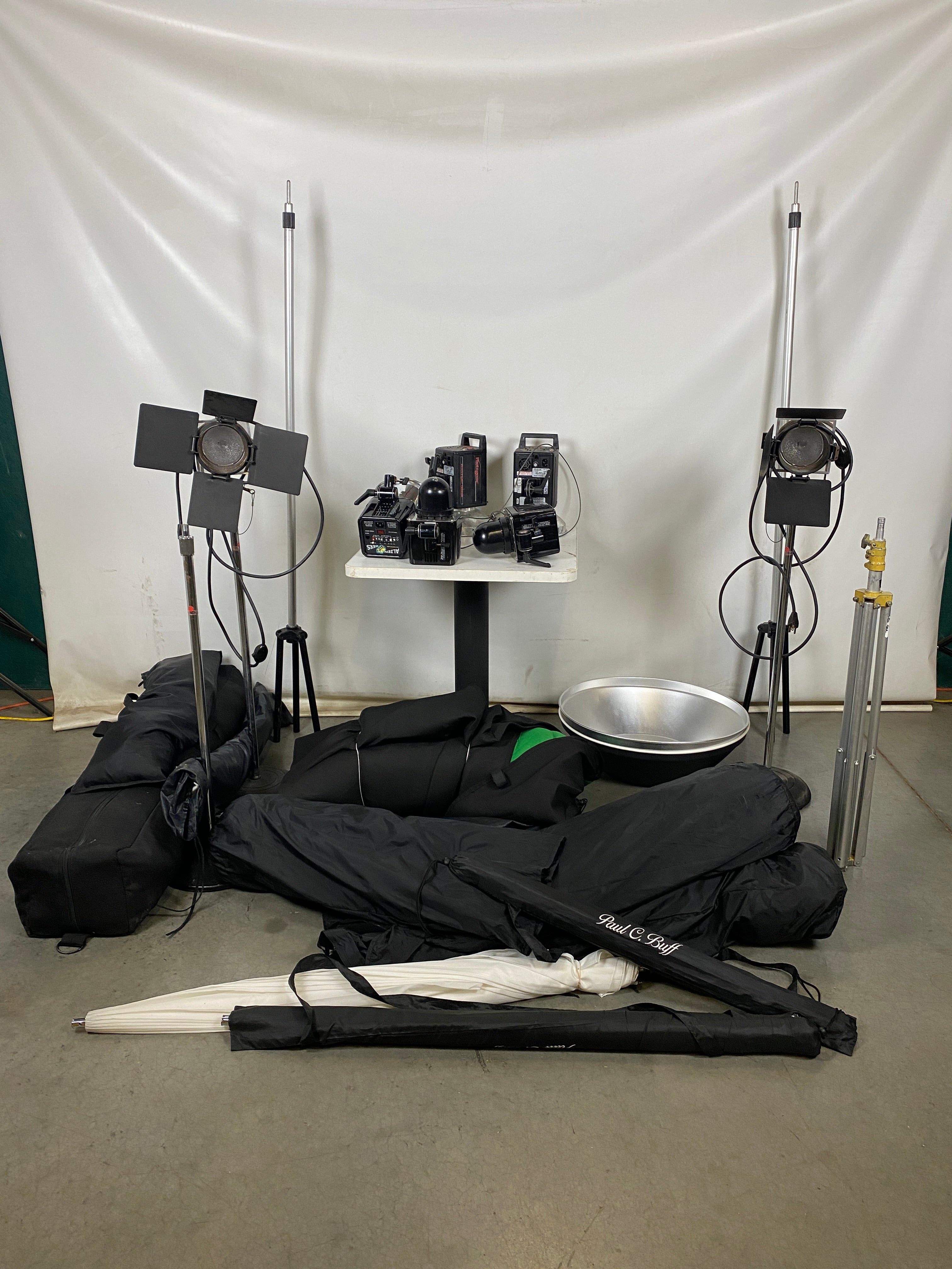 Lot of Studio Lights & Lighting Equipment