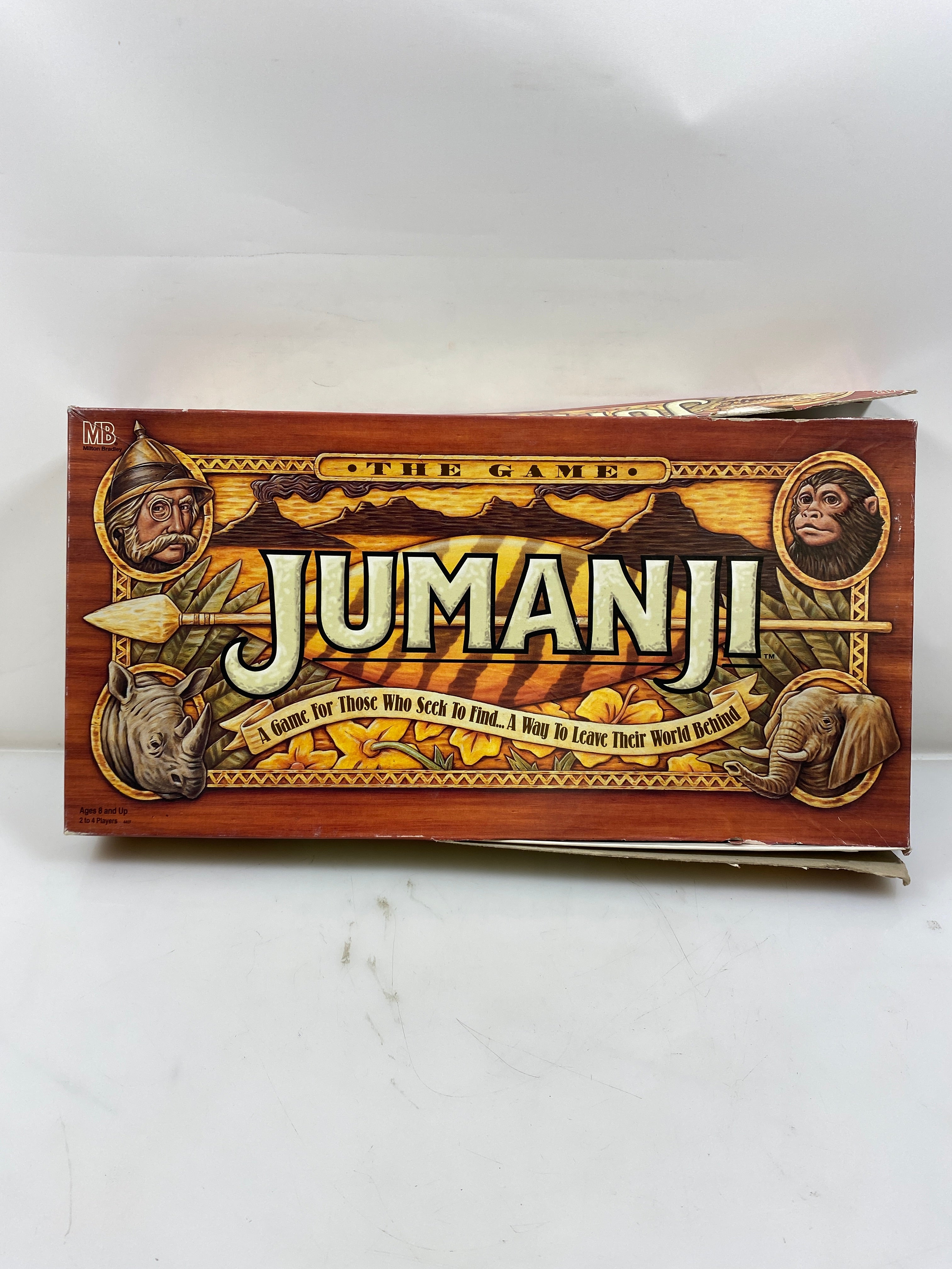 Milton Bradley Jumanji Board Game 1985