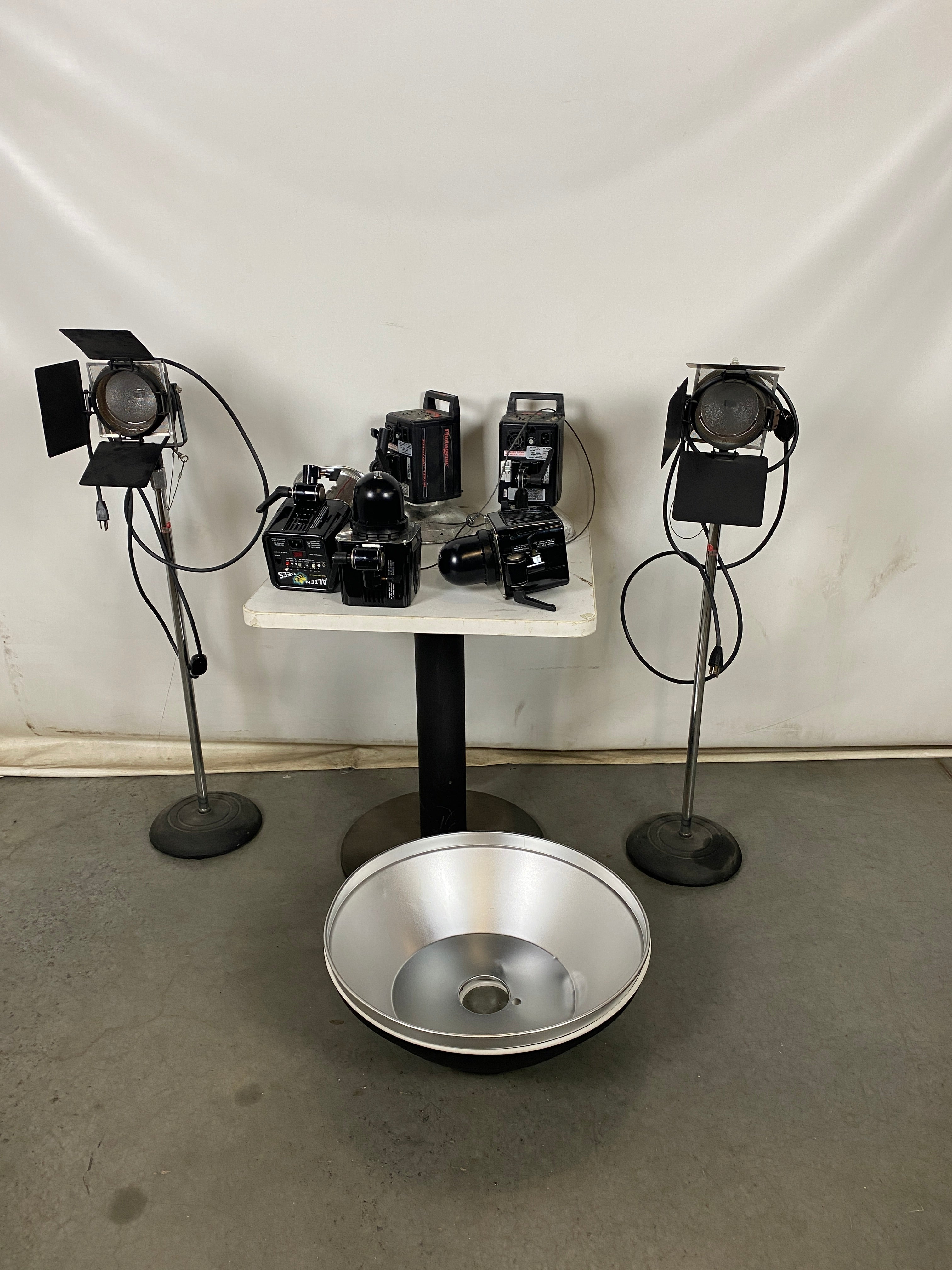 Lot of Studio Lights & Lighting Equipment