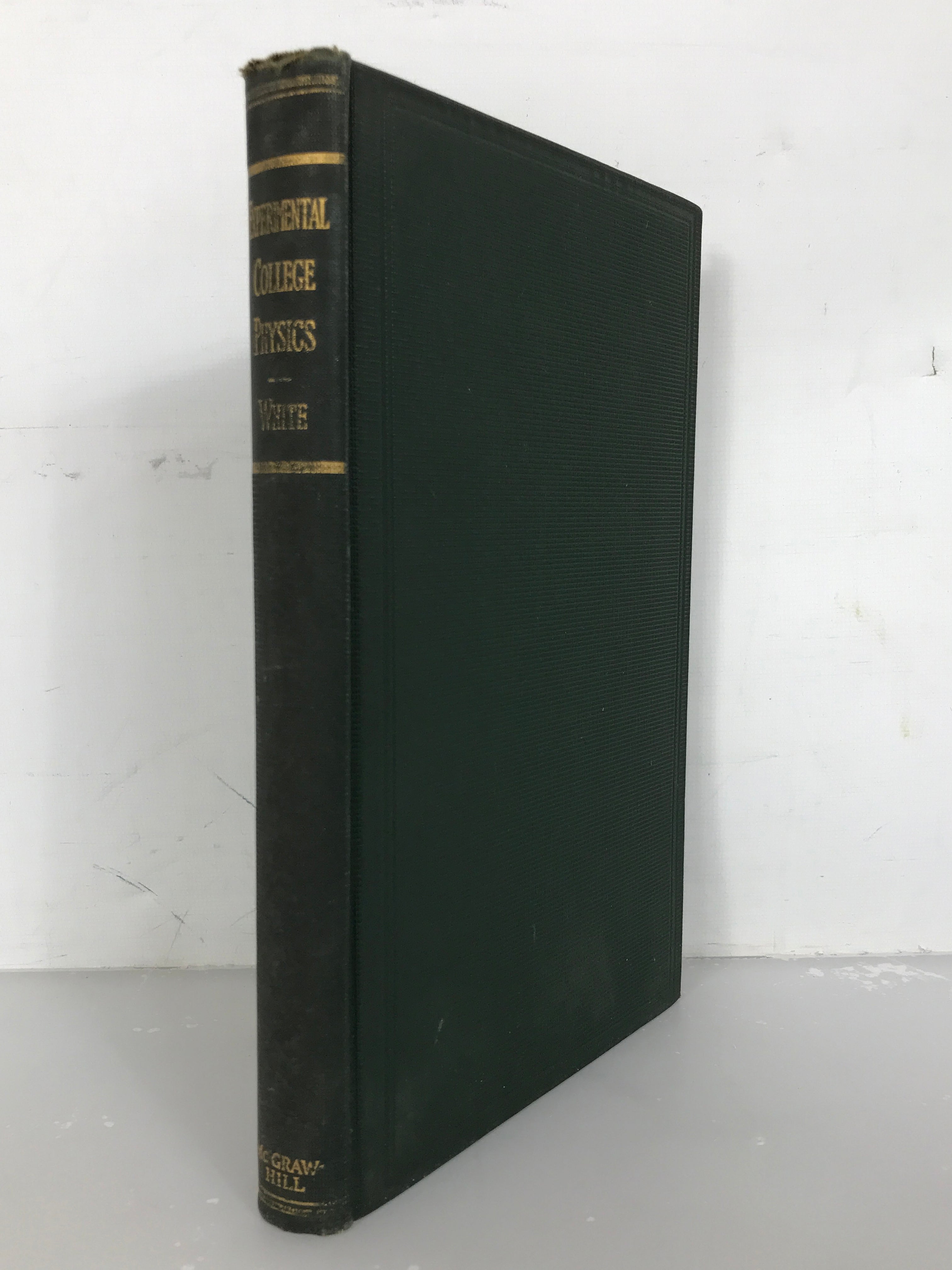 Vintage First Edition Experimental College Physics by Marsh William White 1932 HC
