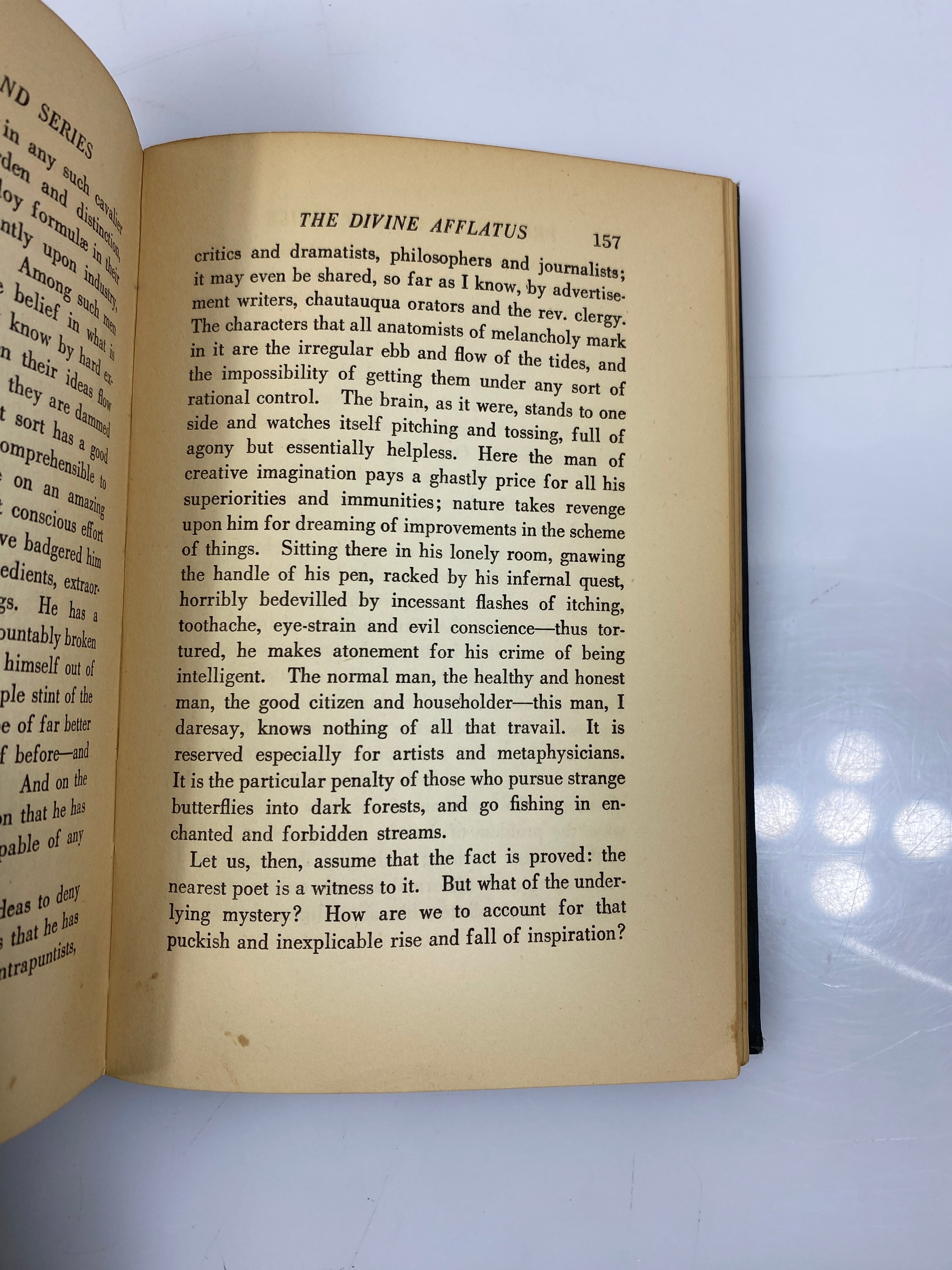 Lot of 3: Prejudices by Mencken First-Third Series Alfred A Knopf 1924 HC