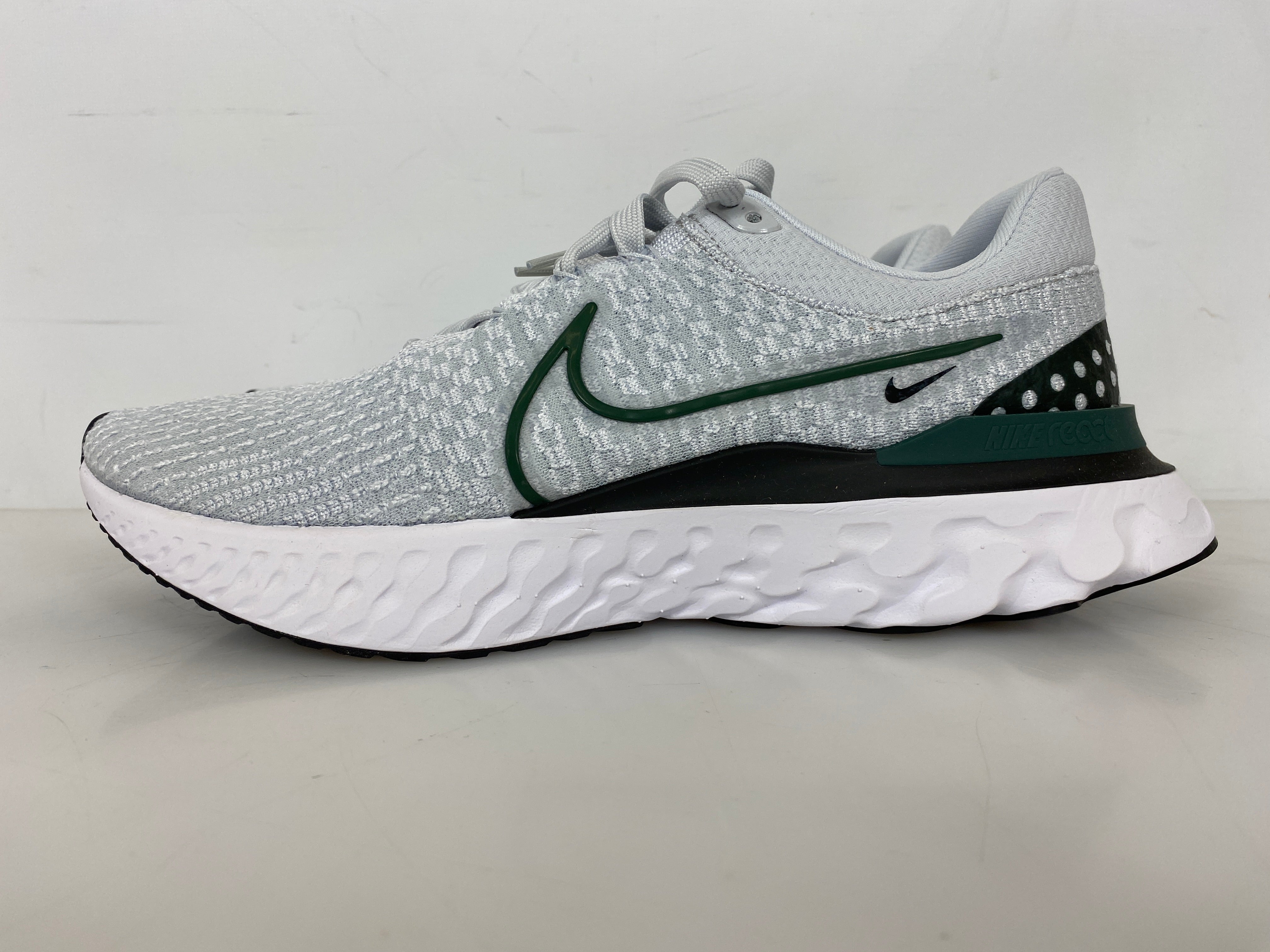 Nike White React Infinity Run Flyknit 3 TB Promo Running Shoes Men's Size 14