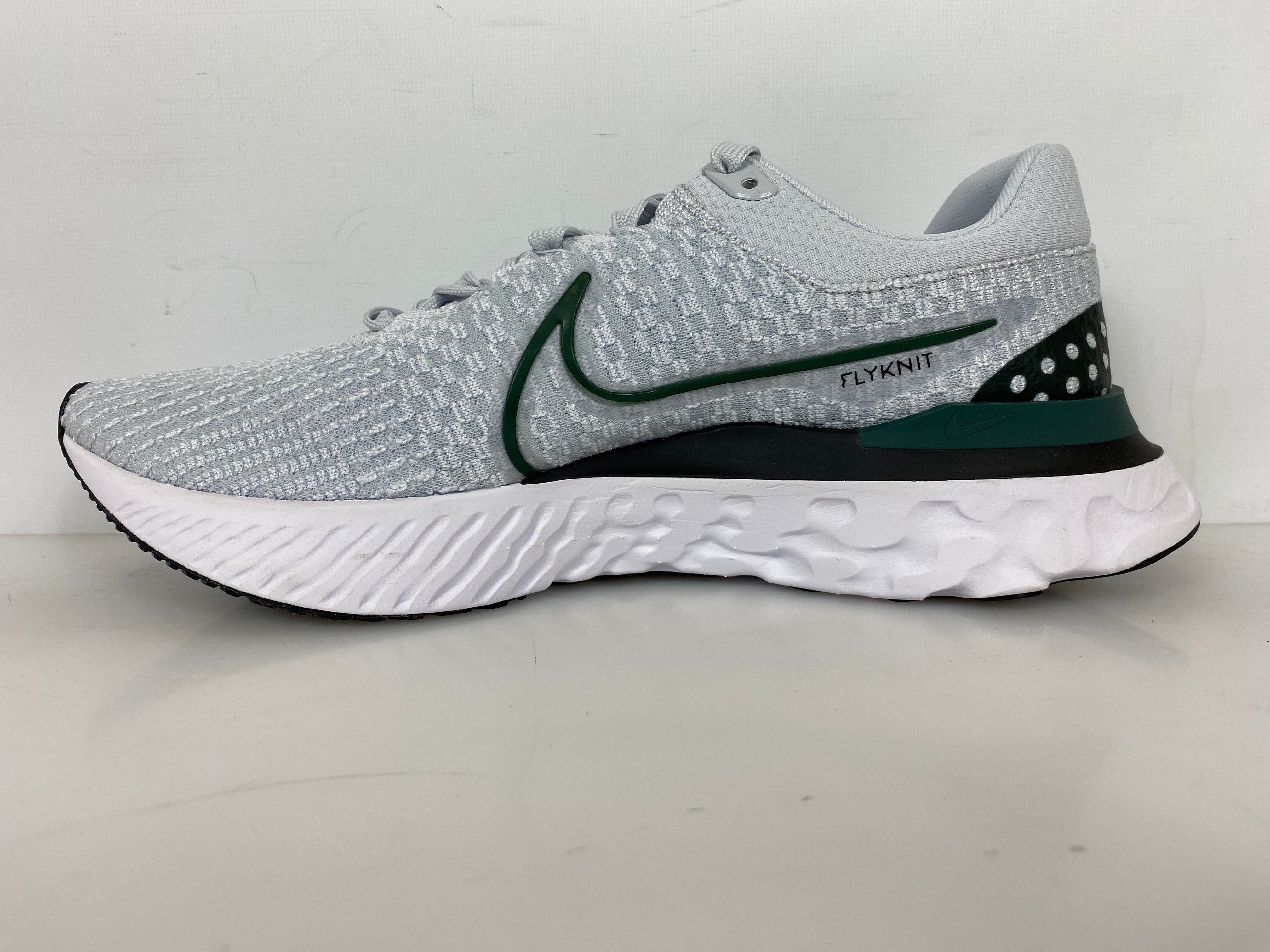 Nike White React Infinity Run Flyknit 3 TB Promo Running Shoes Men's Size 14