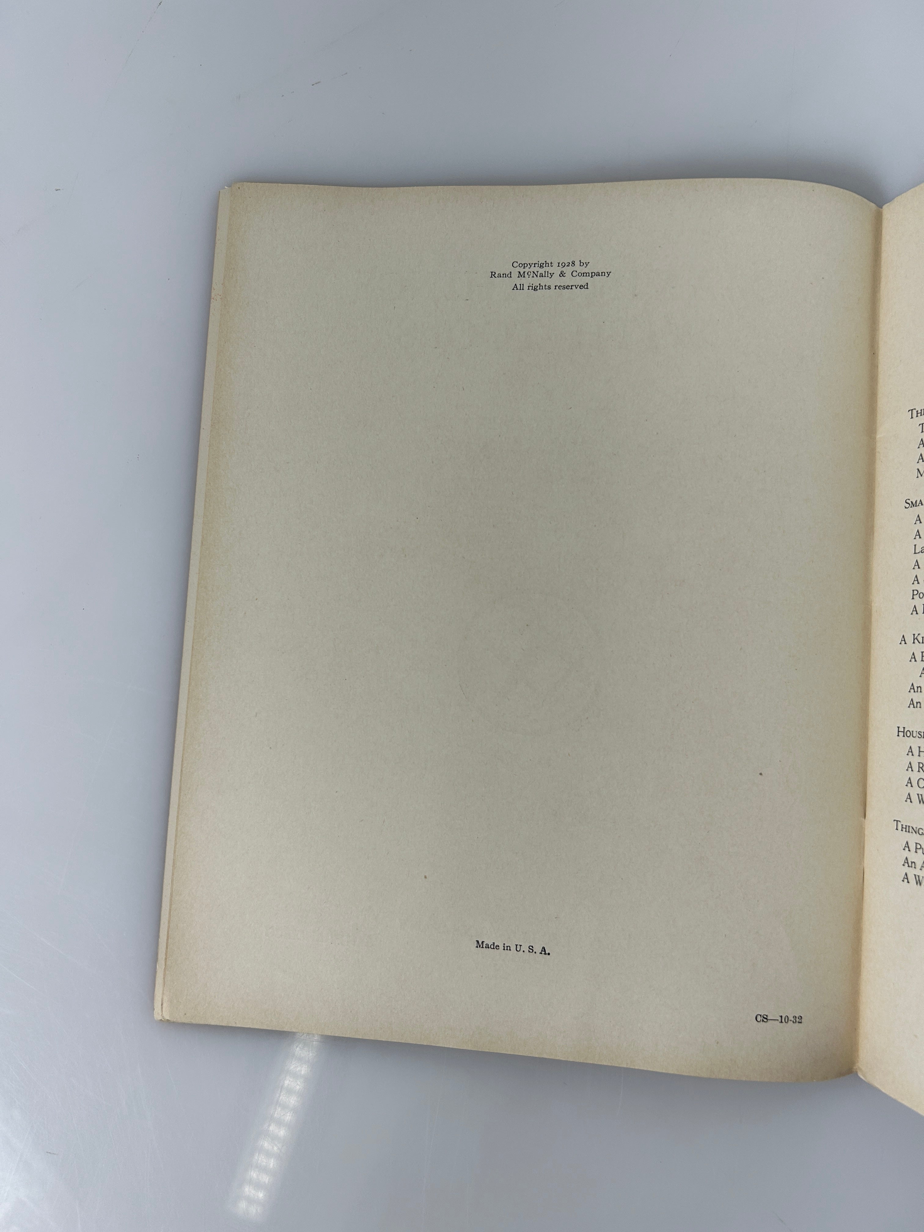 Making Things With Tools by A. Neely Hall 1928 Vintage SC