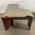 Steelcase #TWBS64 Large Laminate Wood Framed Desk