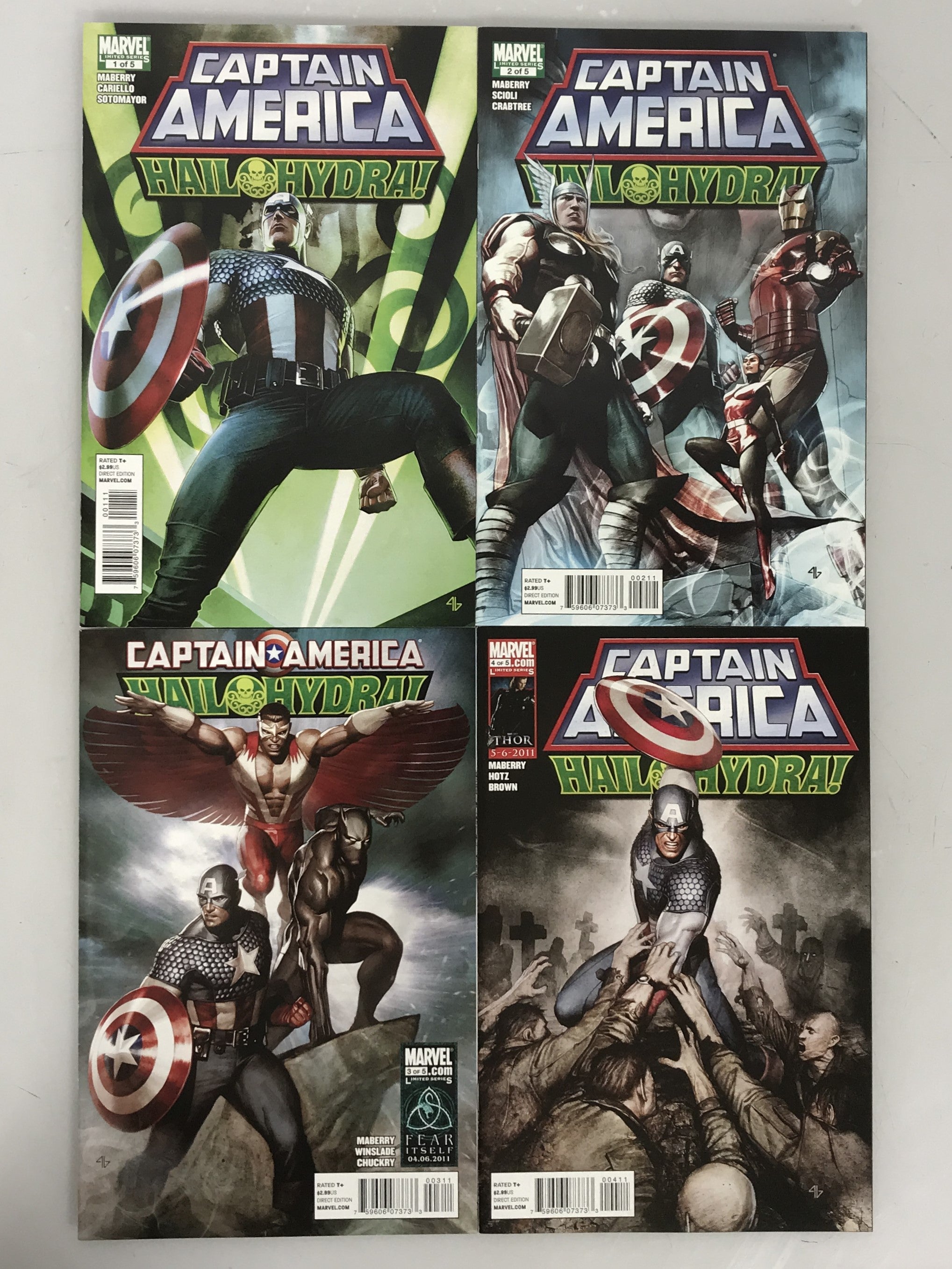 Captain America: Hail Hydra 1-4 2011