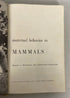 Maternal Behavior in Mammals Harriet Rheingold 1963 Vintage HC Text