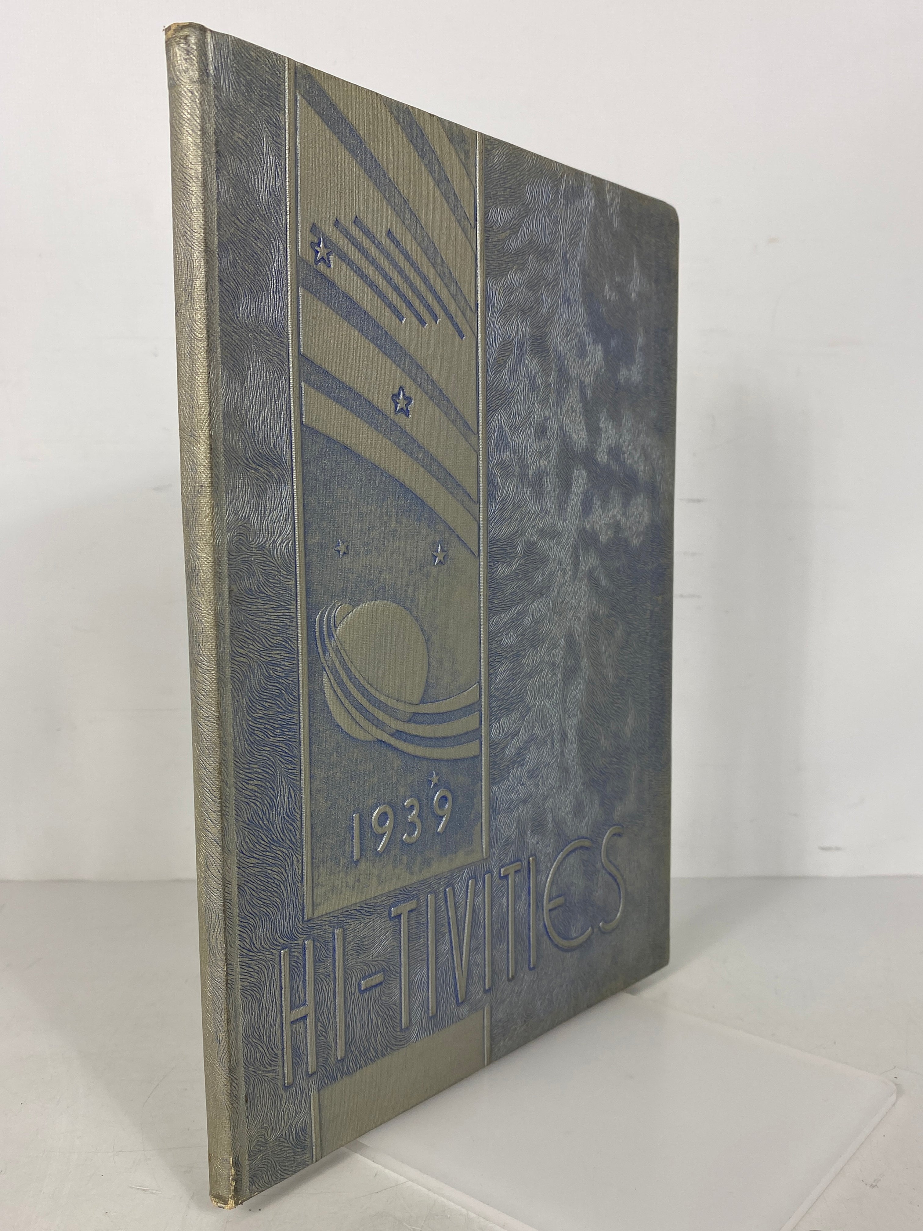 1939 "Hi-Tivities" Cressona High School Yearbook Cressona Pennsylvania HC