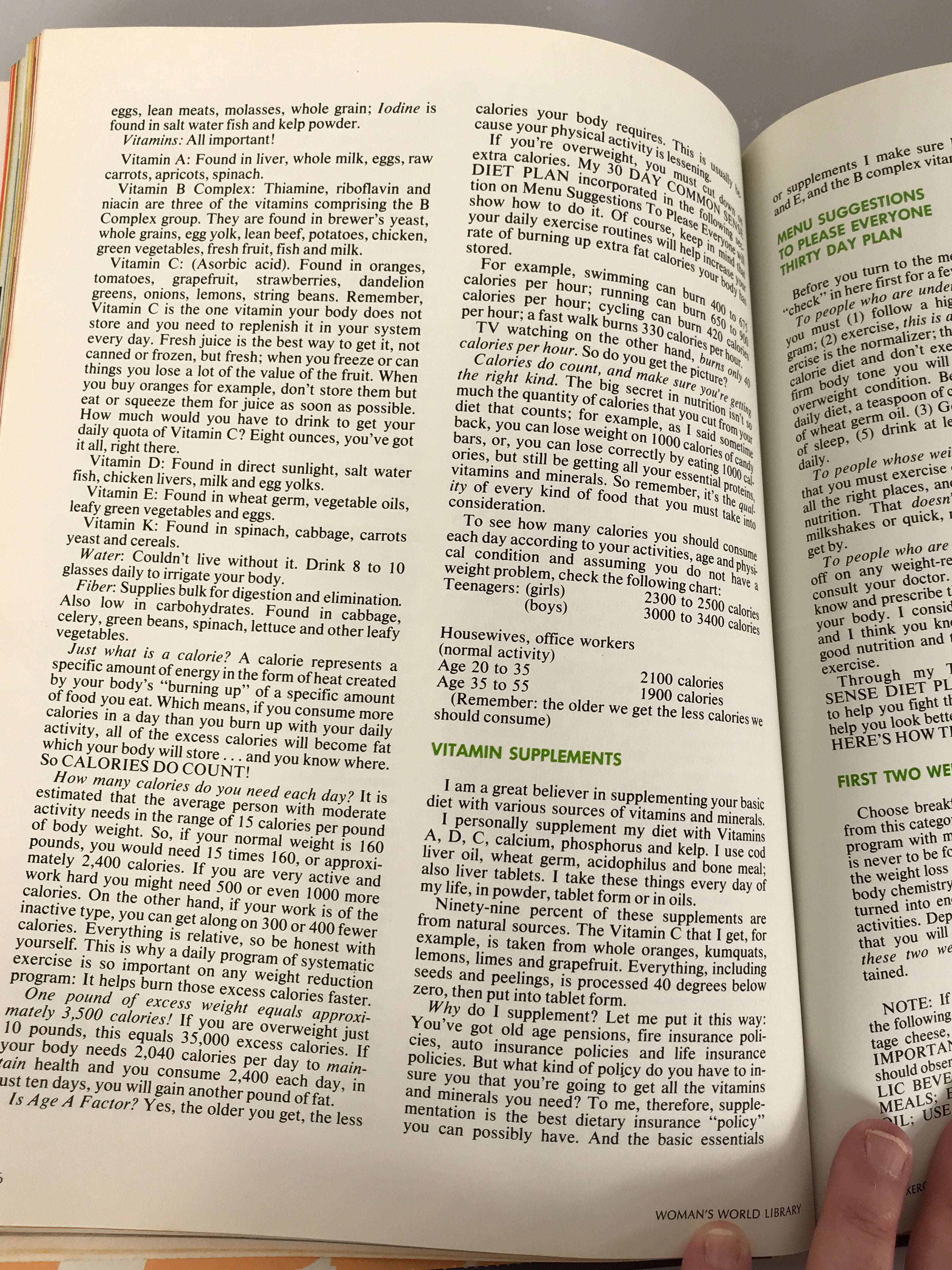 Vintage Jack La Lanne's Slim and Trim Diet and Exercise Guide 1969 HC
