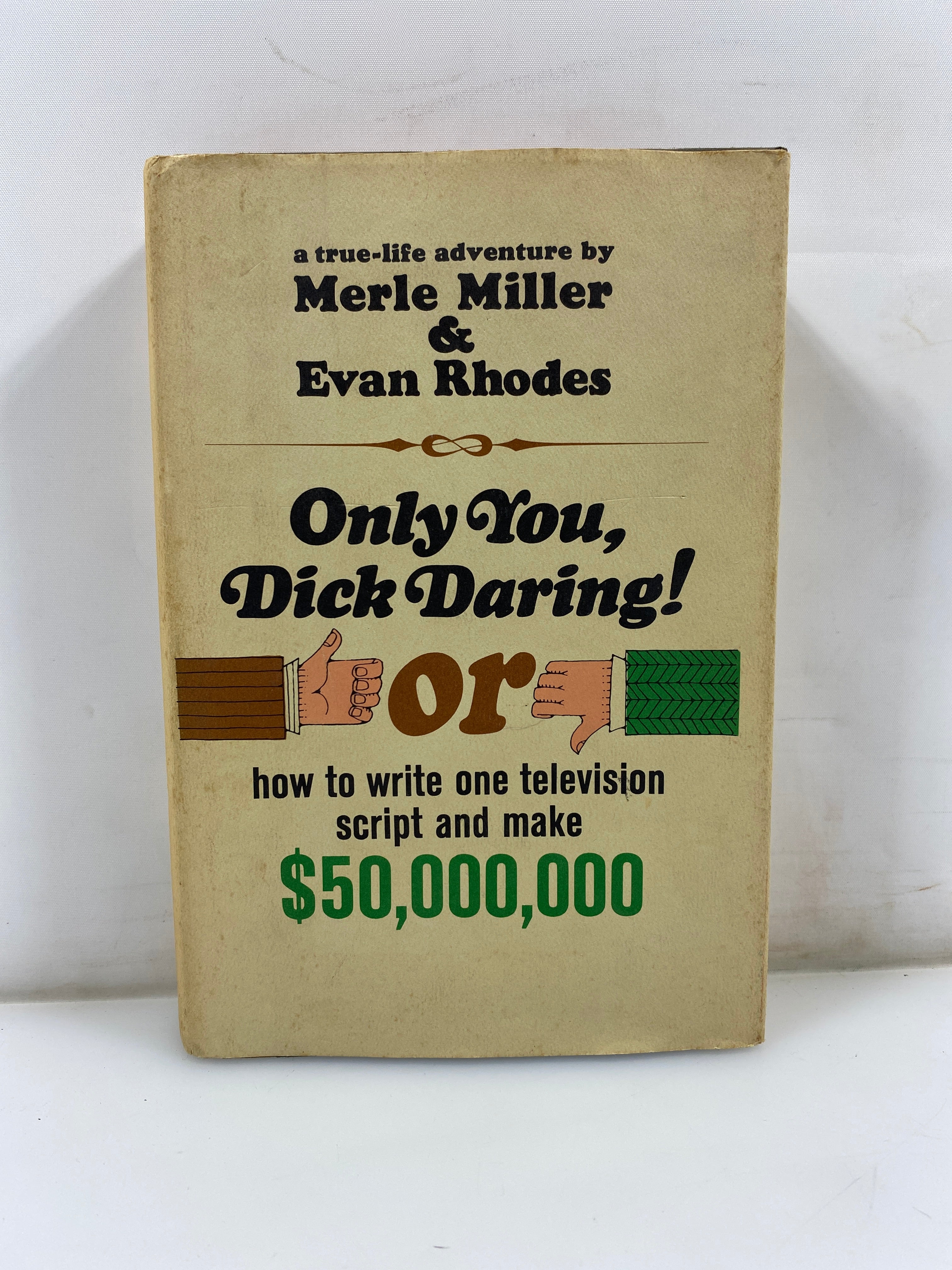 Only You, Dick Daring! by Miller/Rhodes 4th Print 1964 HCDJ