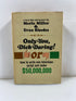 Only You, Dick Daring! by Miller/Rhodes 4th Print 1964 HCDJ