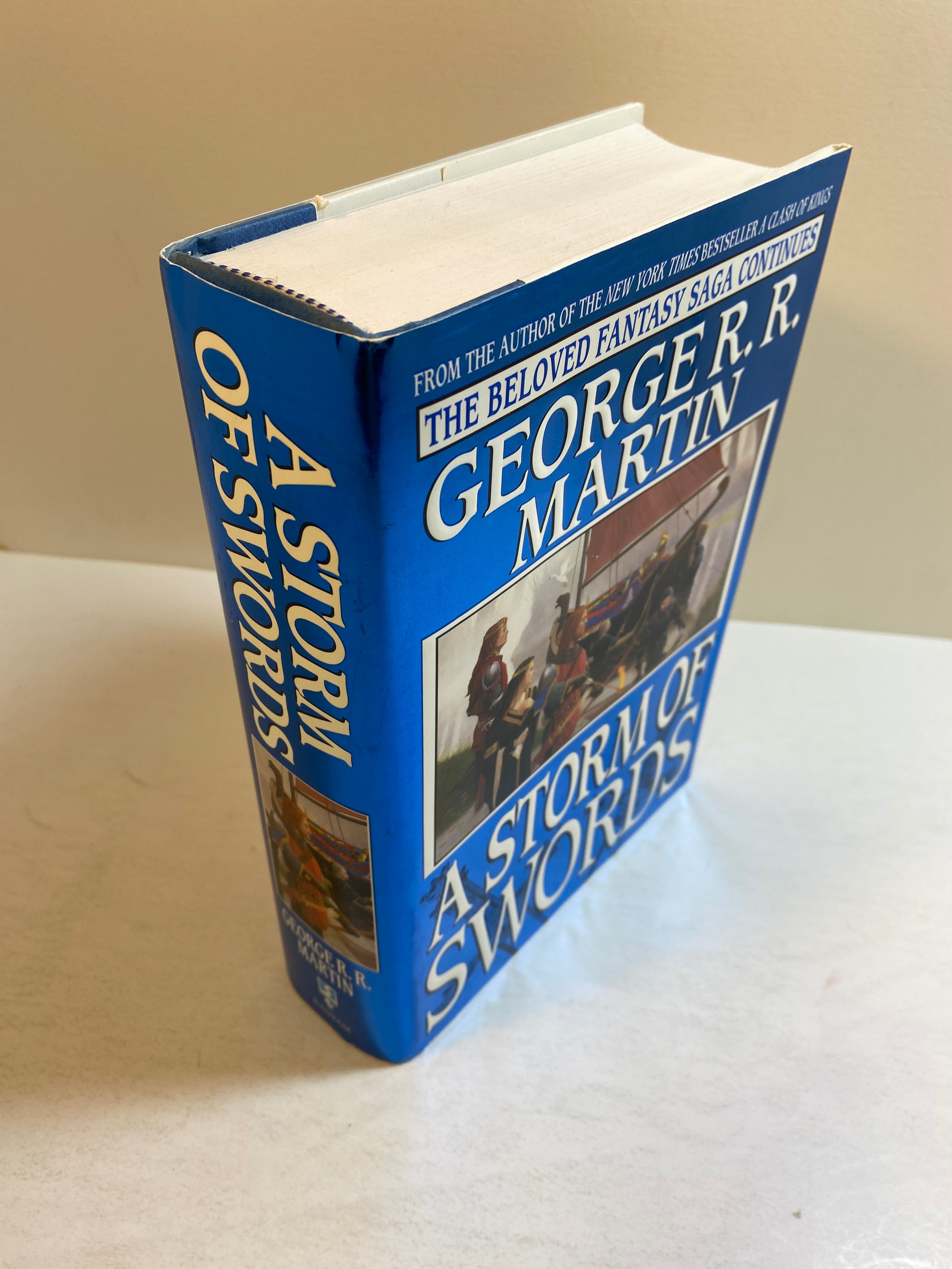 Storm of Swords George RR Martin HCDJ 2000 3rd printing