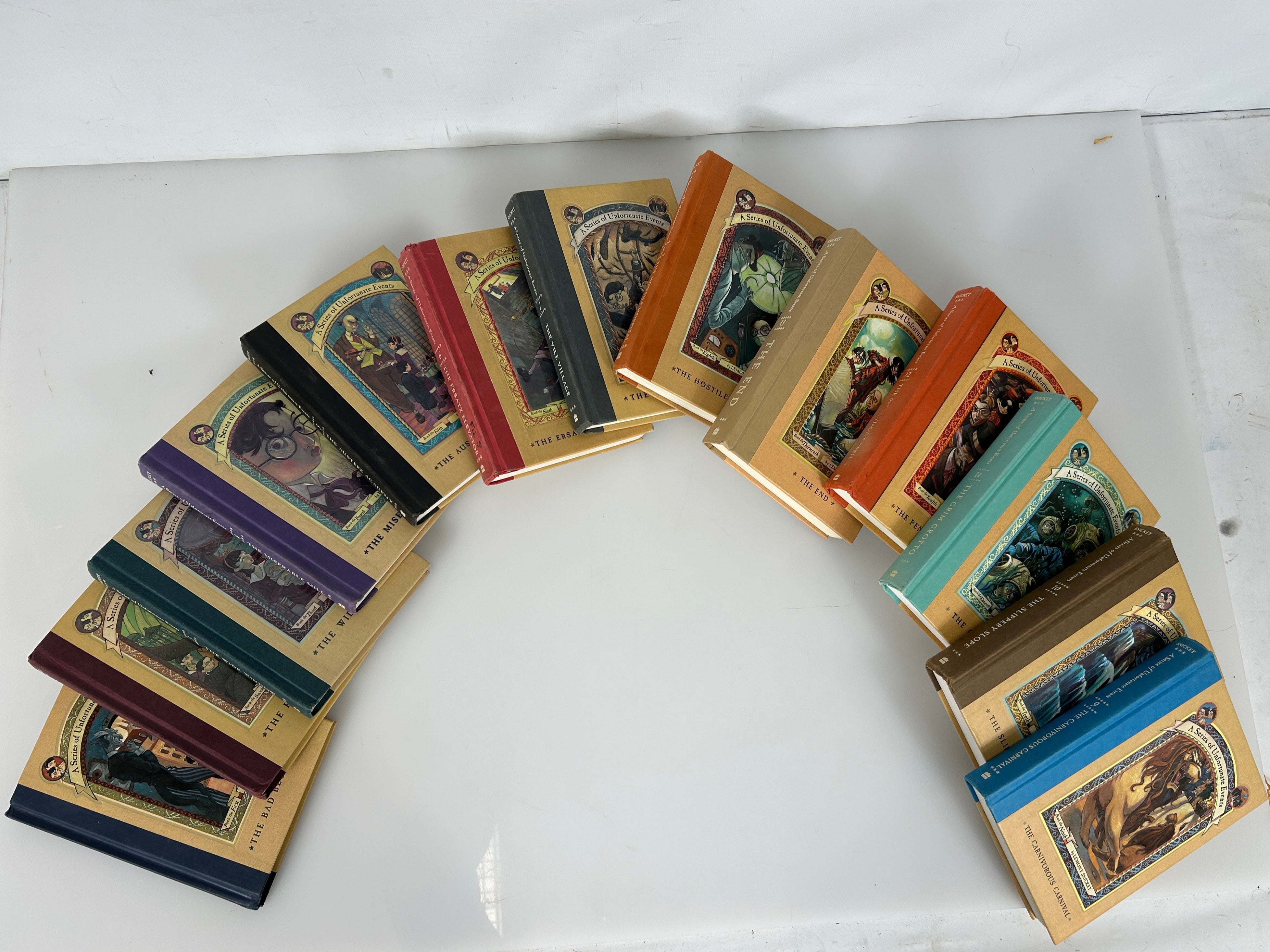 Complete Set: A Series of Unfortunate Events by Lemony Snicket HC