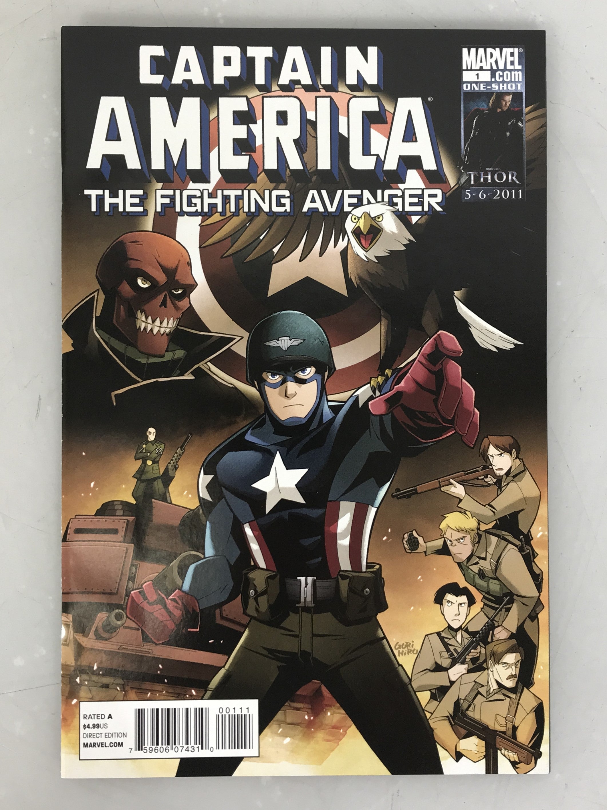 Captain America: Fighting Avenger 1 2011
