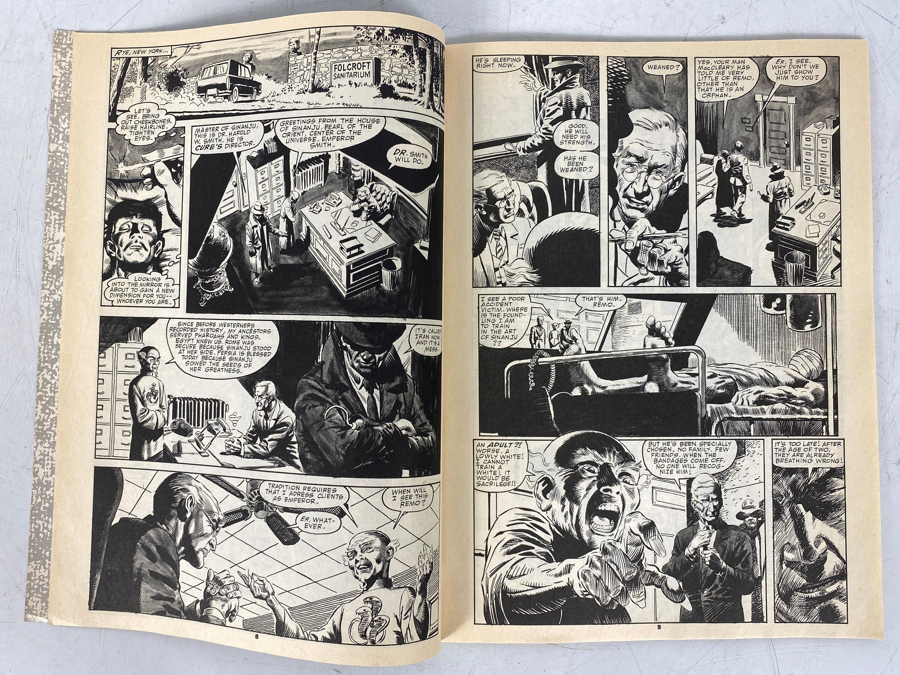 Destroyer Adventures of Remo and Chiun #1 and #4 (1989-1990)