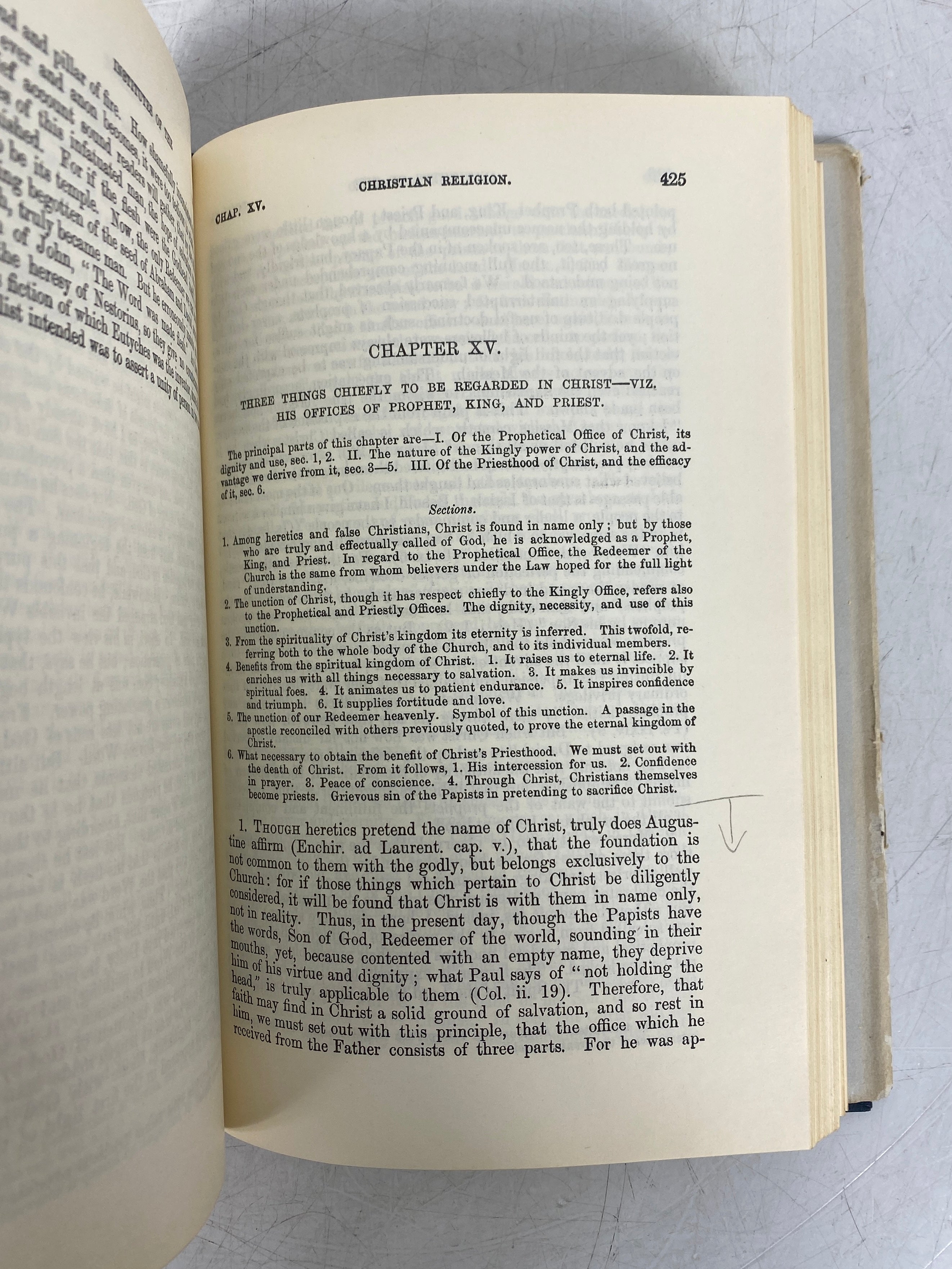 2 Vol Set Calvin's Institutes of the Christian Religion John Calvin 1957 HCDJ