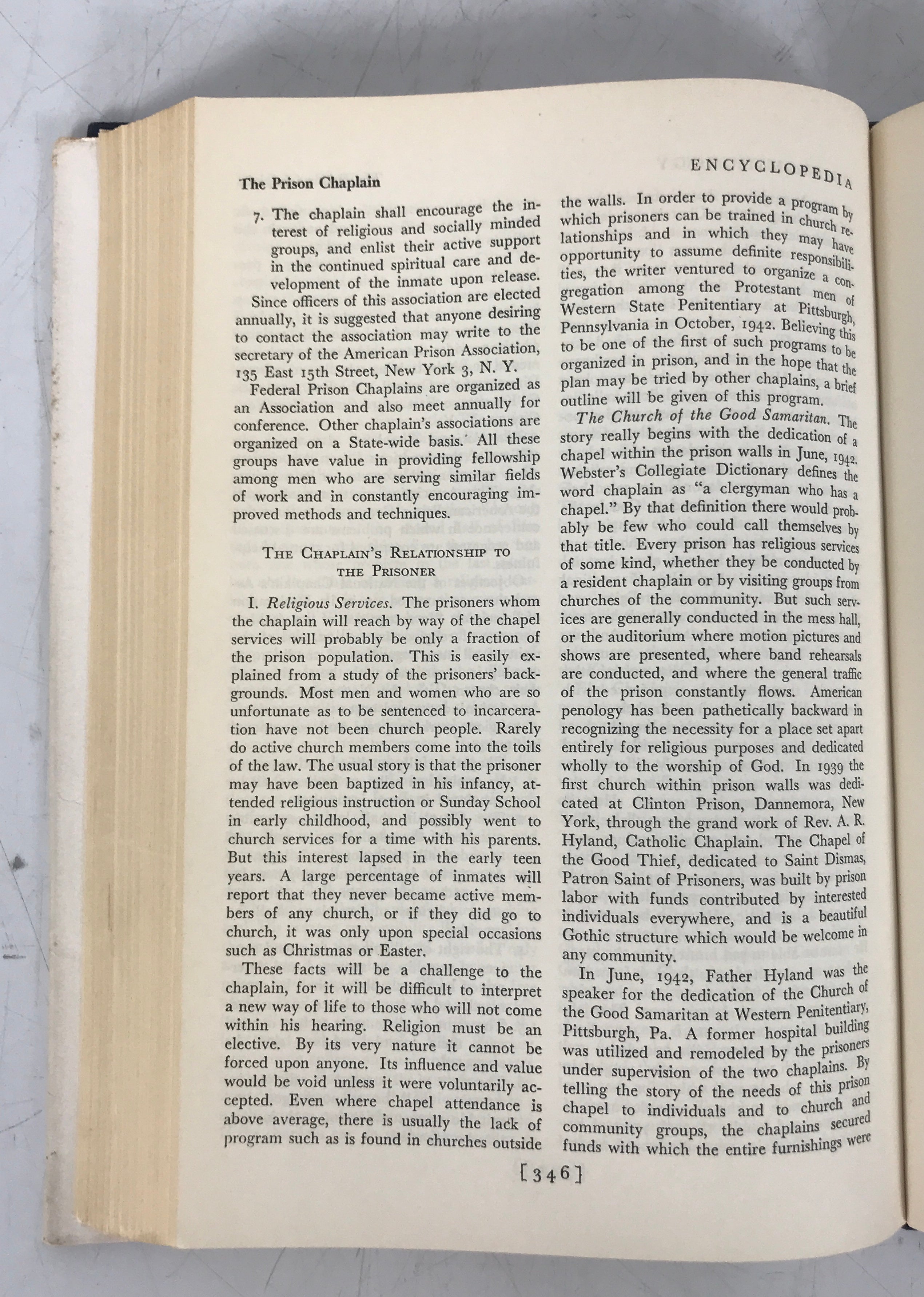 Encyclopedia of Criminology Branham/Kutash 1949 HC DJ