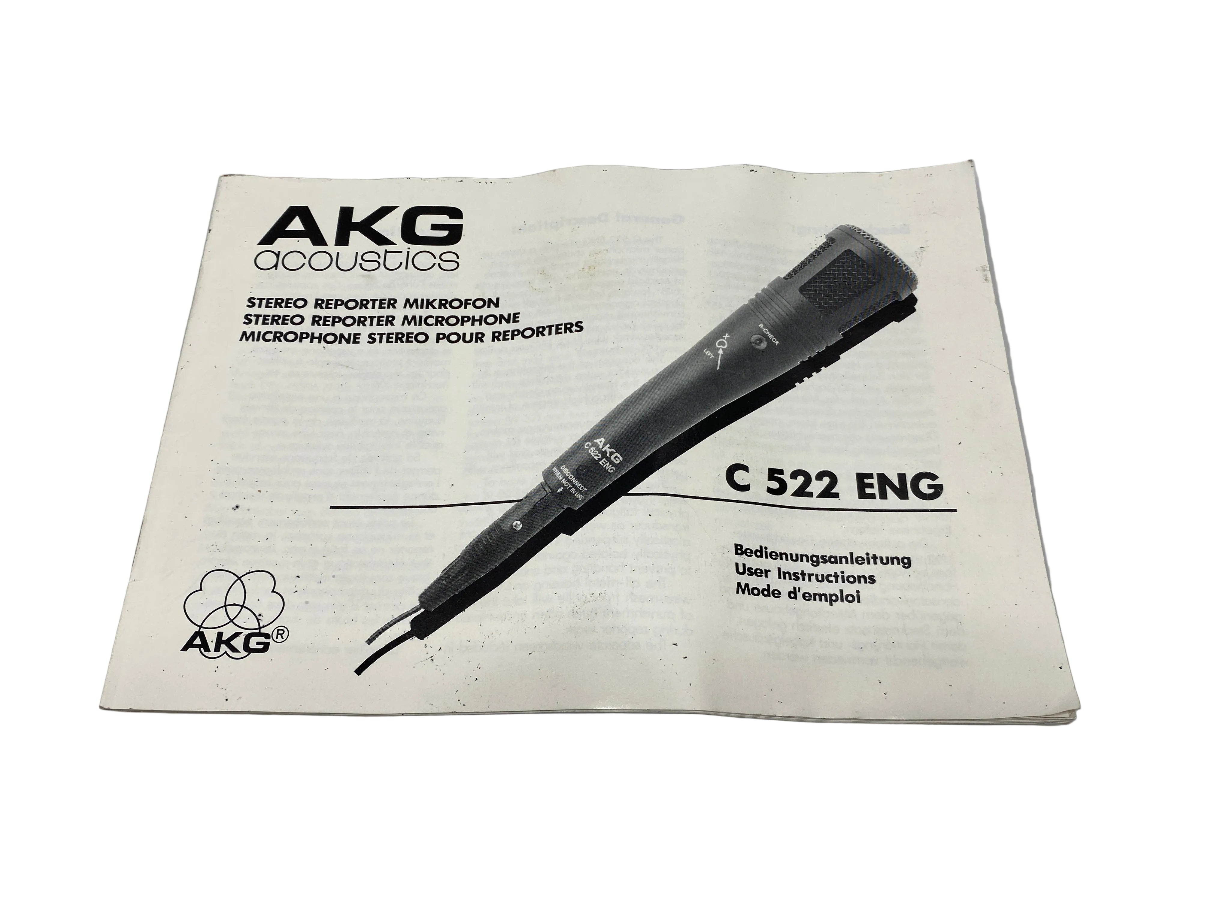 AKG C 522 ENG Microphone Kit