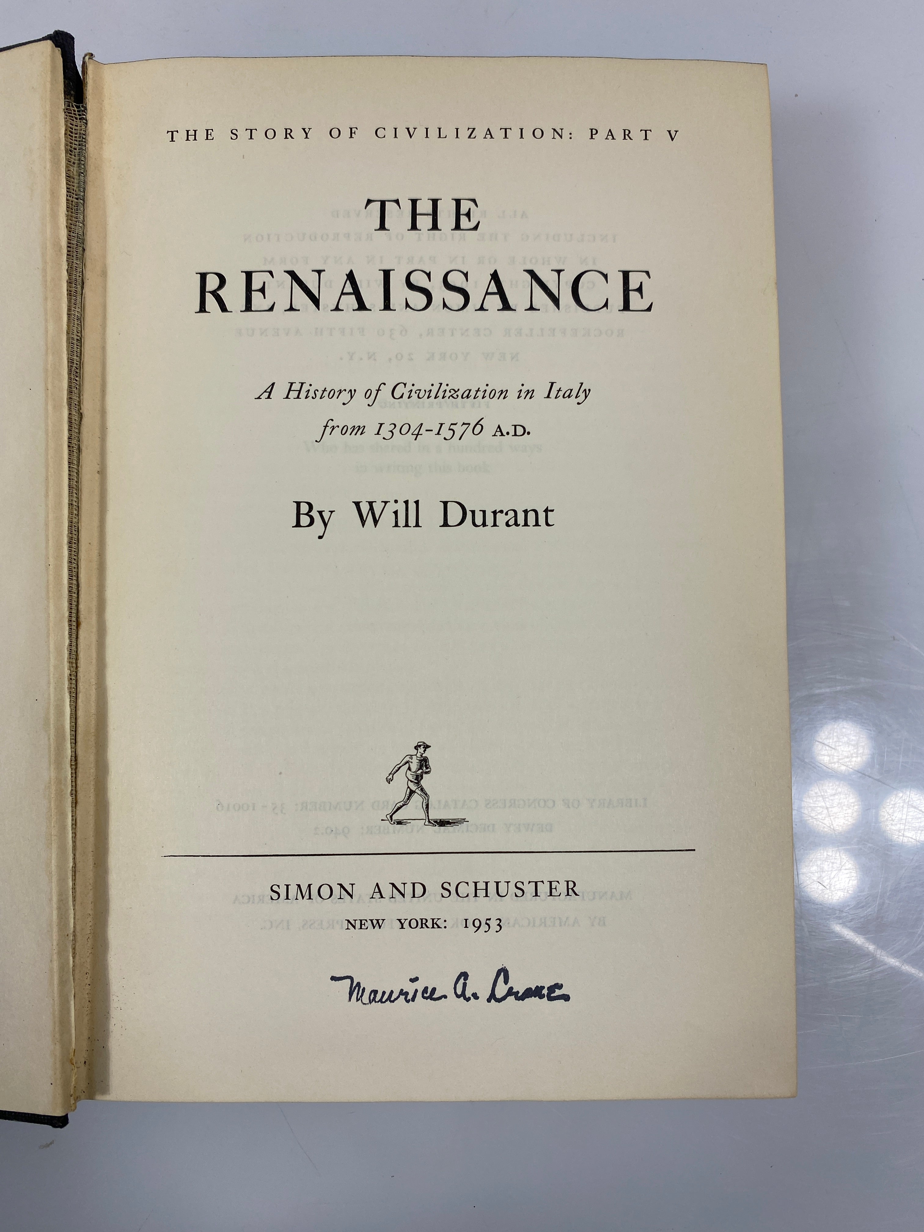 Lot of 3: Will Durant The Story of Civilization 1935-1953 HCDJ