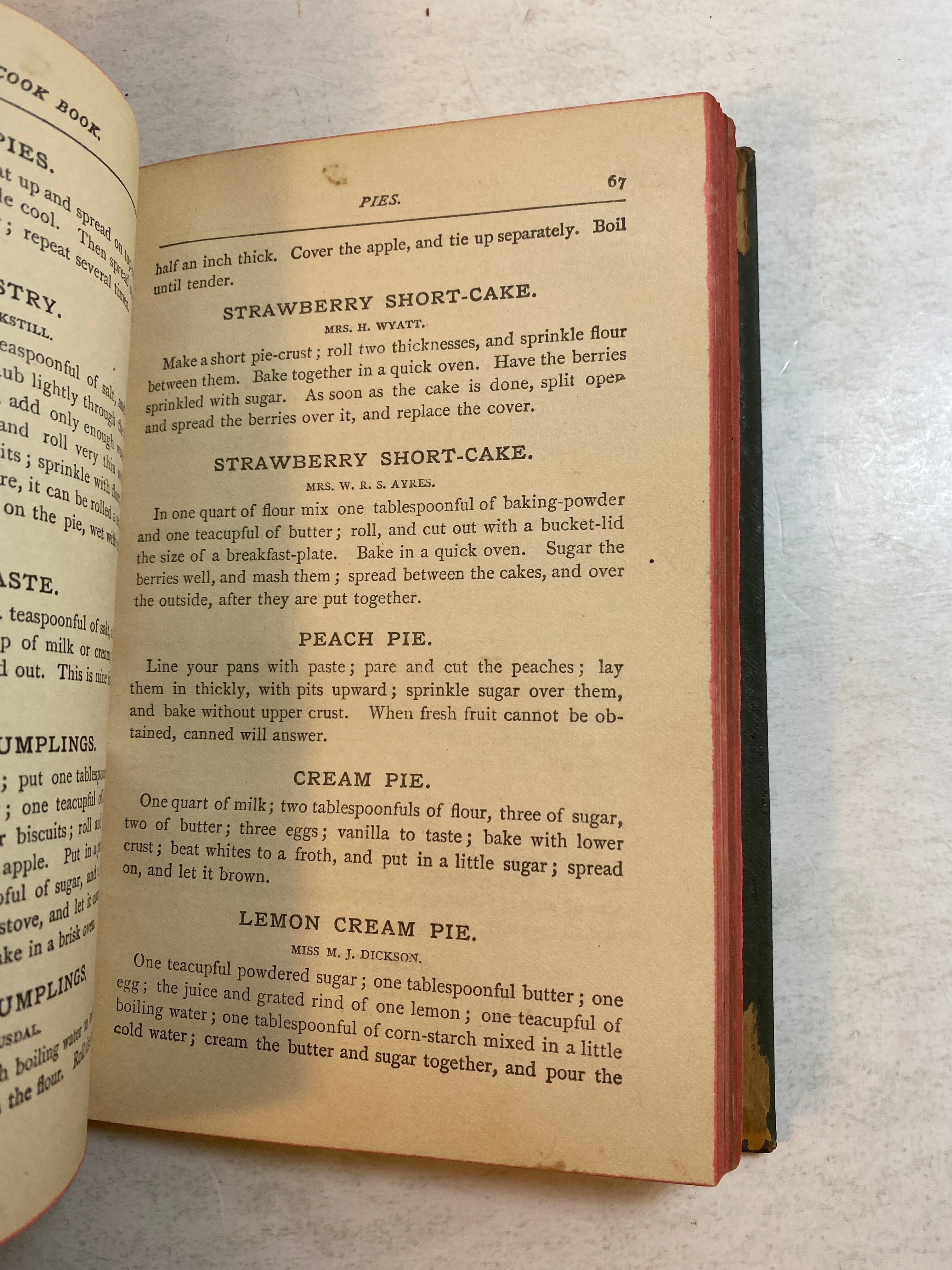 Presbyterian Cook Book 1886