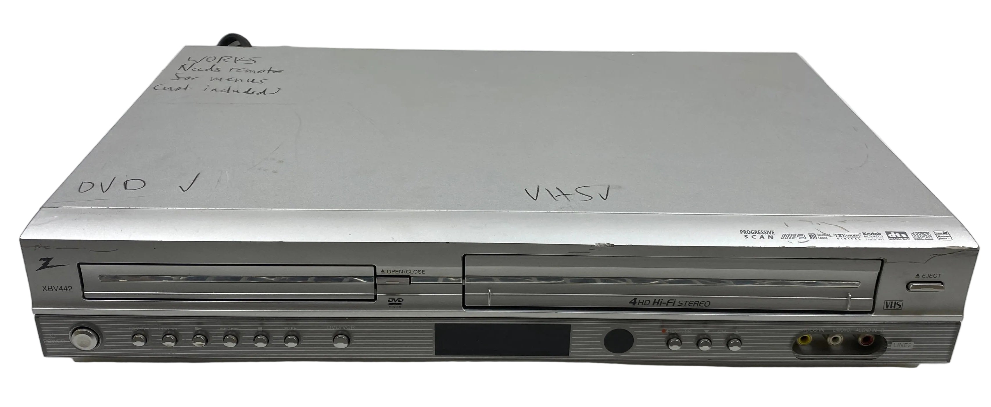 Zenith XBV442 Progressive-Scan DVD/VCR Combo