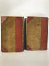 2 Vol Set: The History of Pendennis by Thackeray 1869 Leather HC