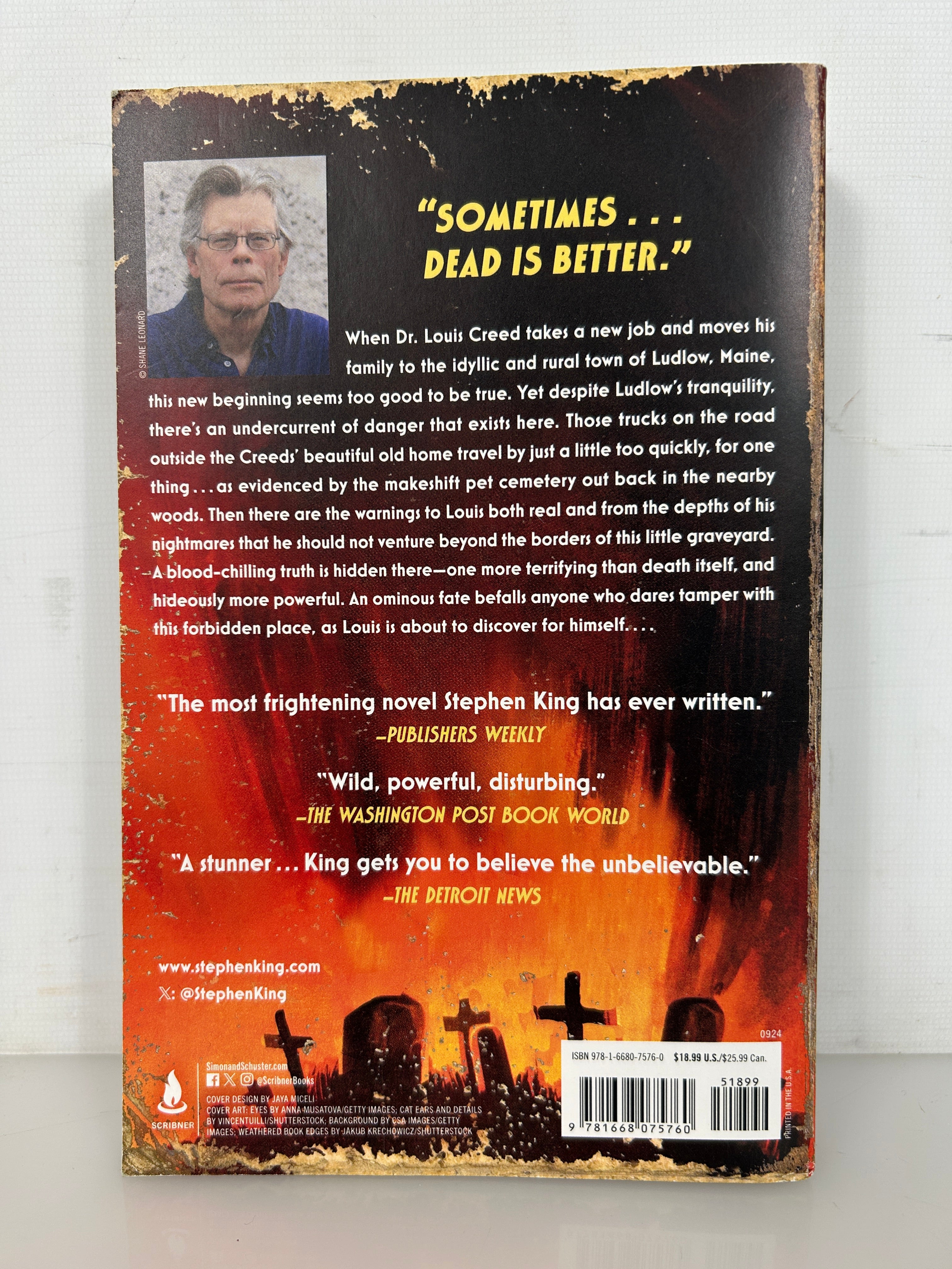 Pet Sematary : A Novel by Stephen King 2024, Trade Paperback