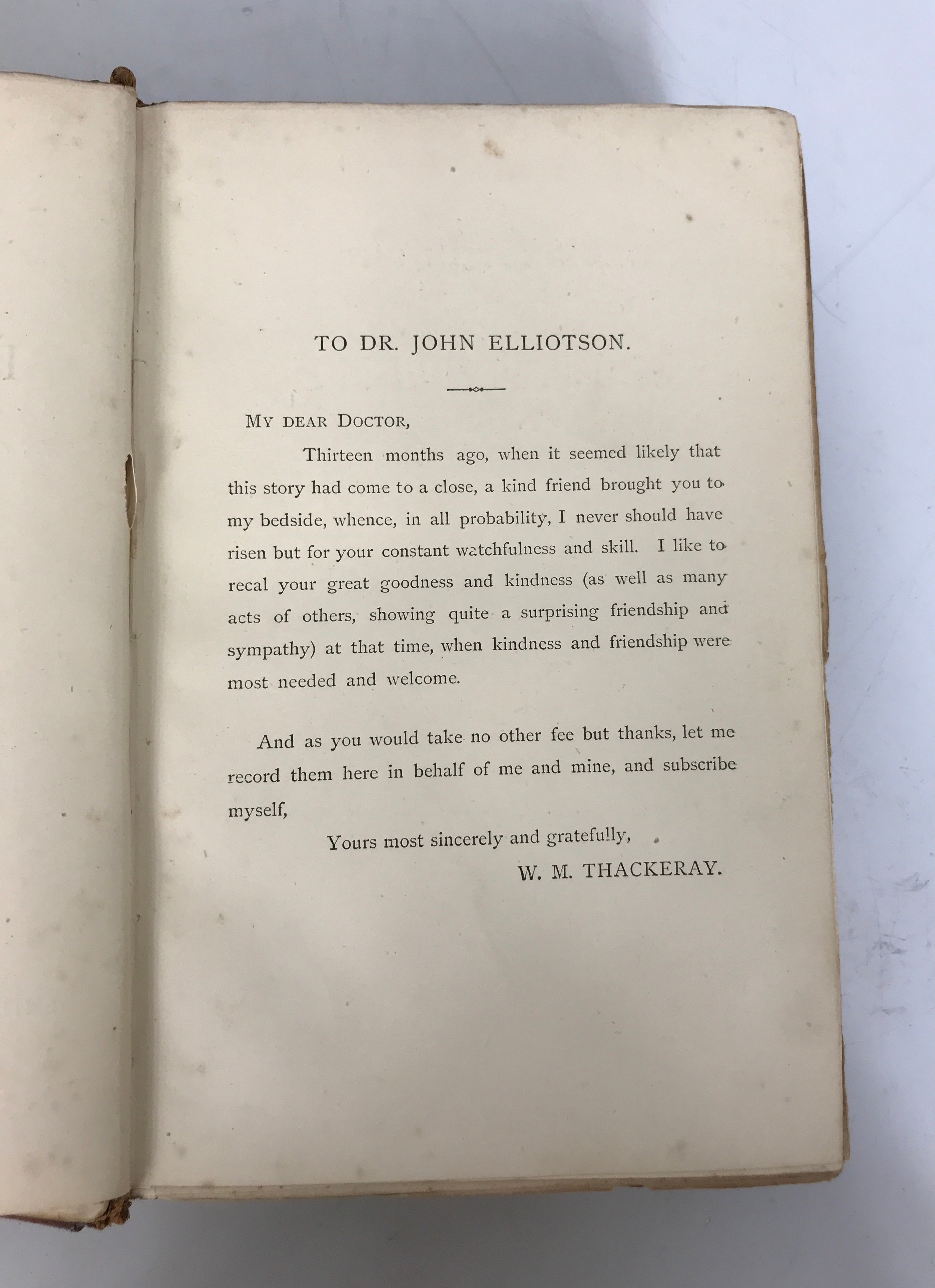 2 Vol Set: The History of Pendennis by Thackeray 1869 Leather HC