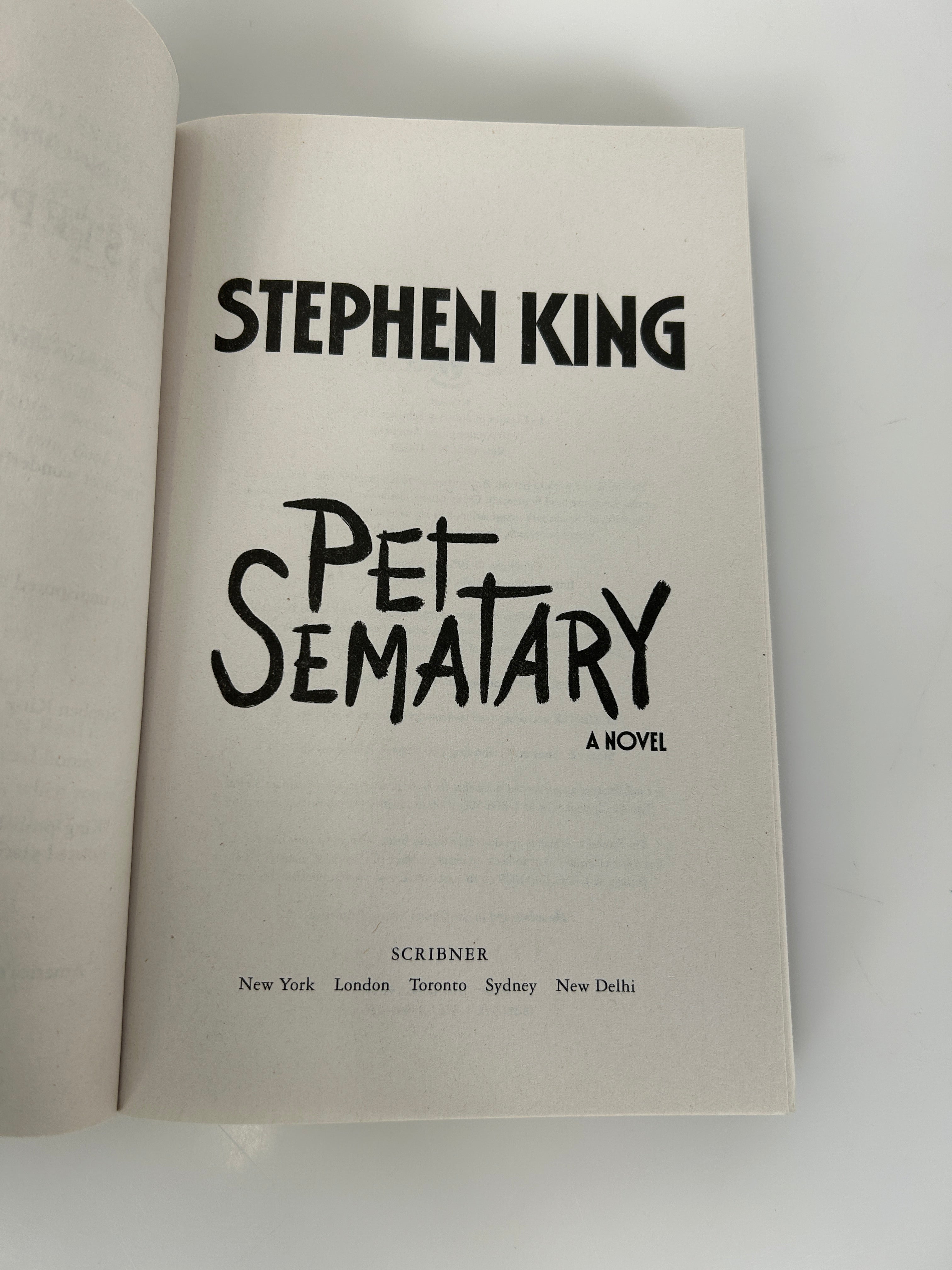 Pet Sematary : A Novel by Stephen King 2024, Trade Paperback