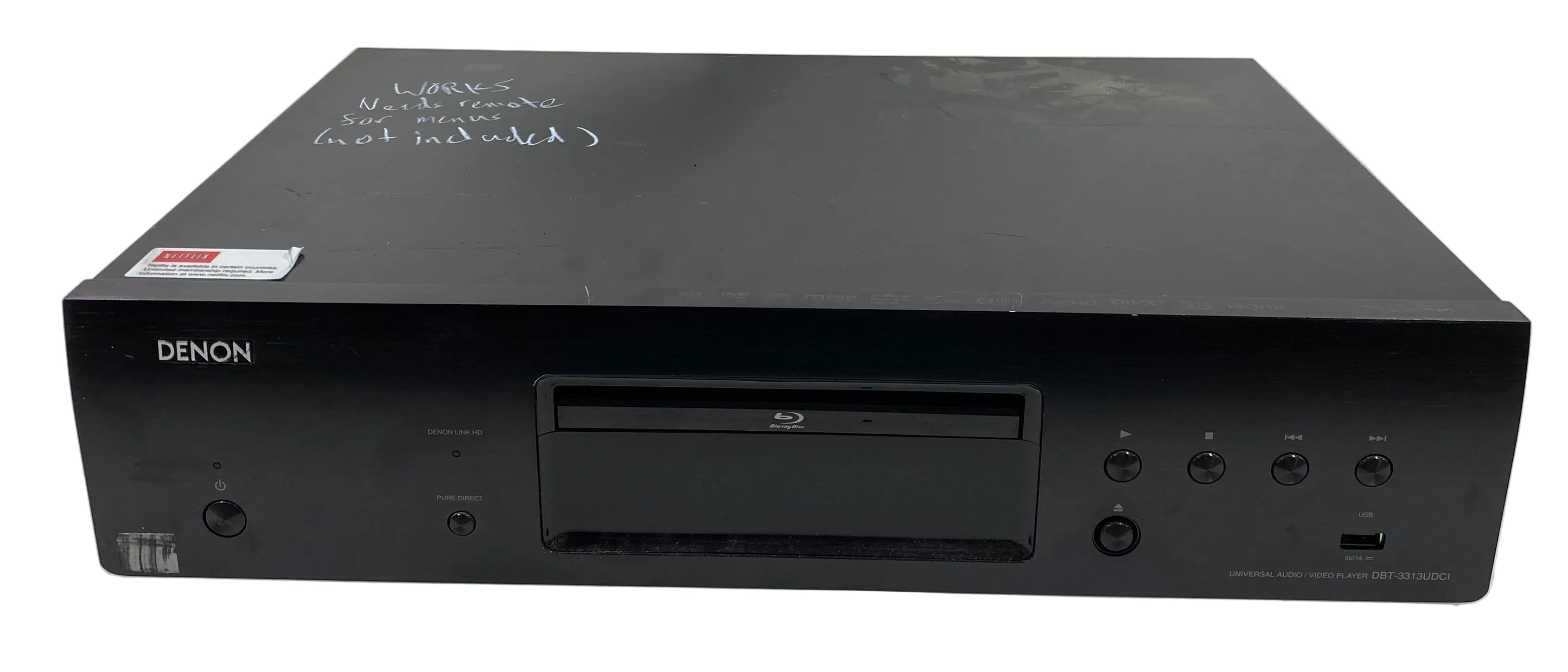 Denon DBT-3313UDCI Universal Audio / Video player