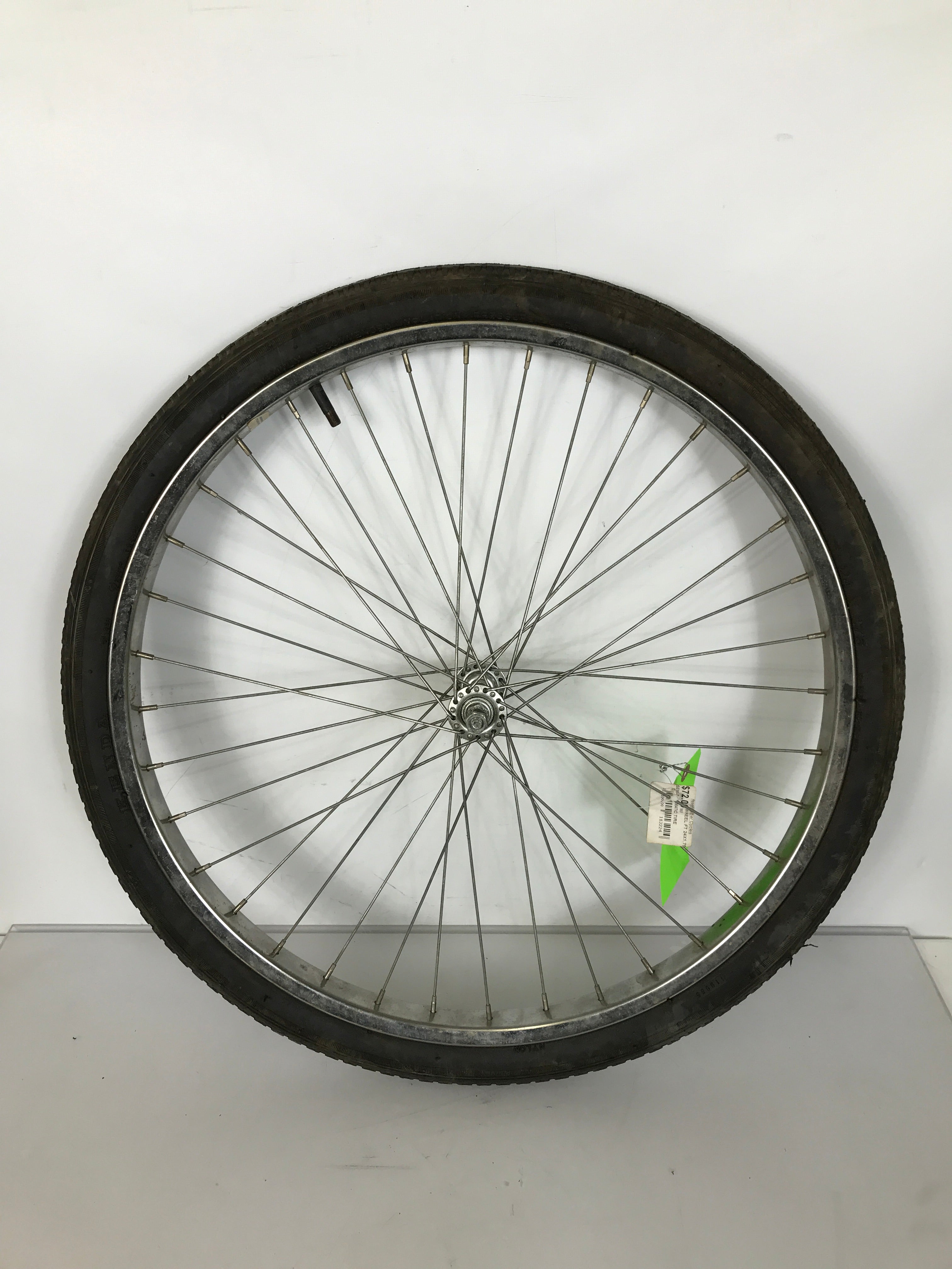 Sun Metal 24" Front Wheel with Semi-Pneumatic Tire #2