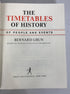 The Timetables of History Bernard Grun 1975 Vintage HC DJ