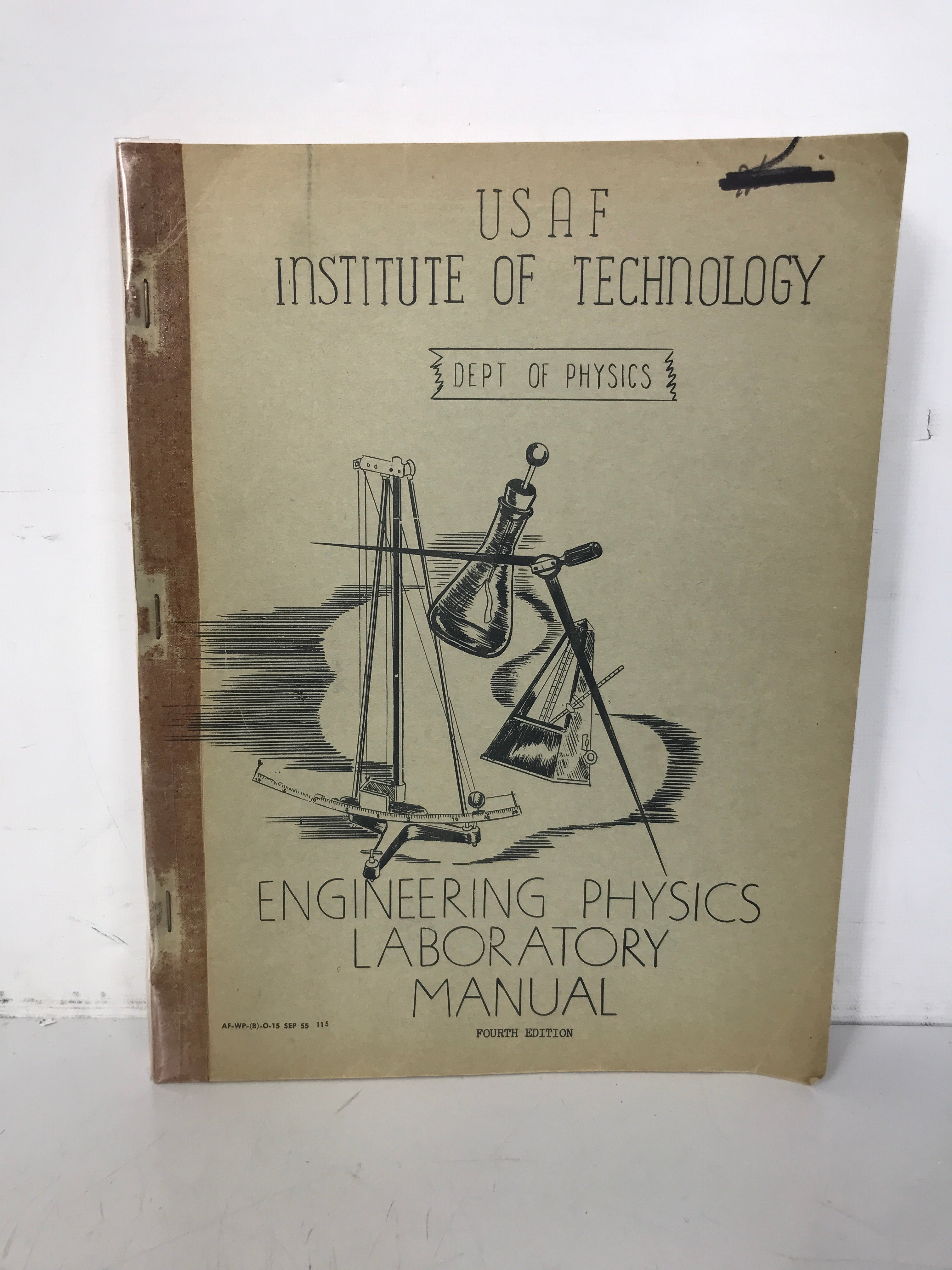 USAF Institute of Technology Engineering Physics Lab Manual 1955 SC