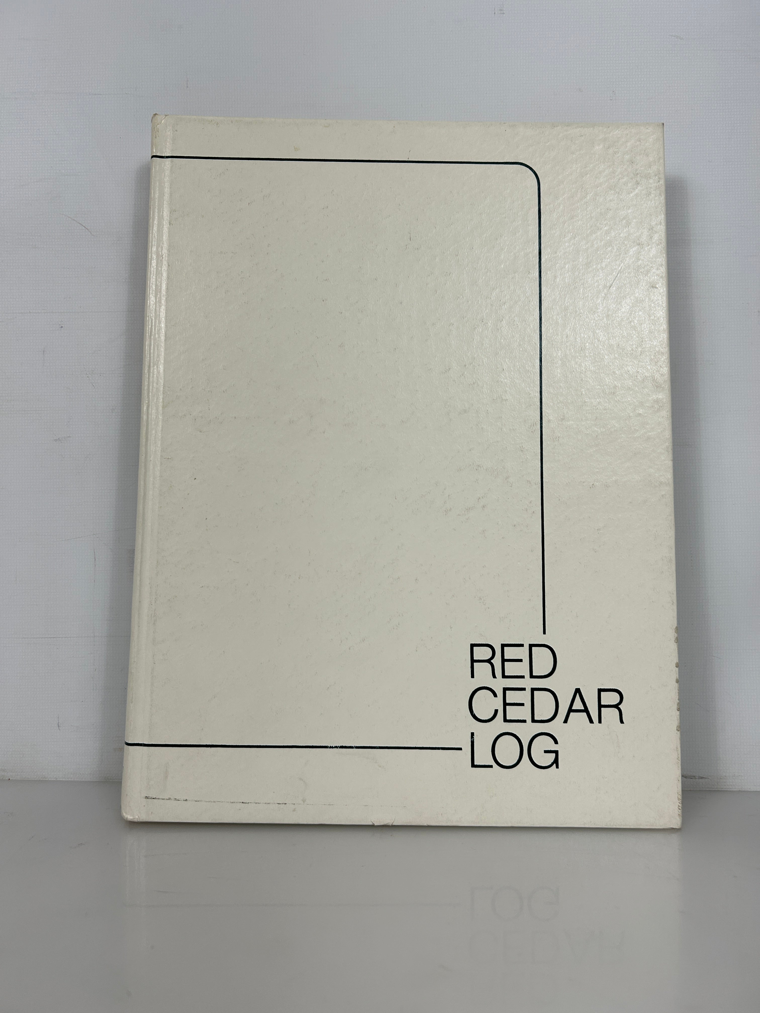 1982 Michigan State University "Red Cedar Log" Yearbook HC