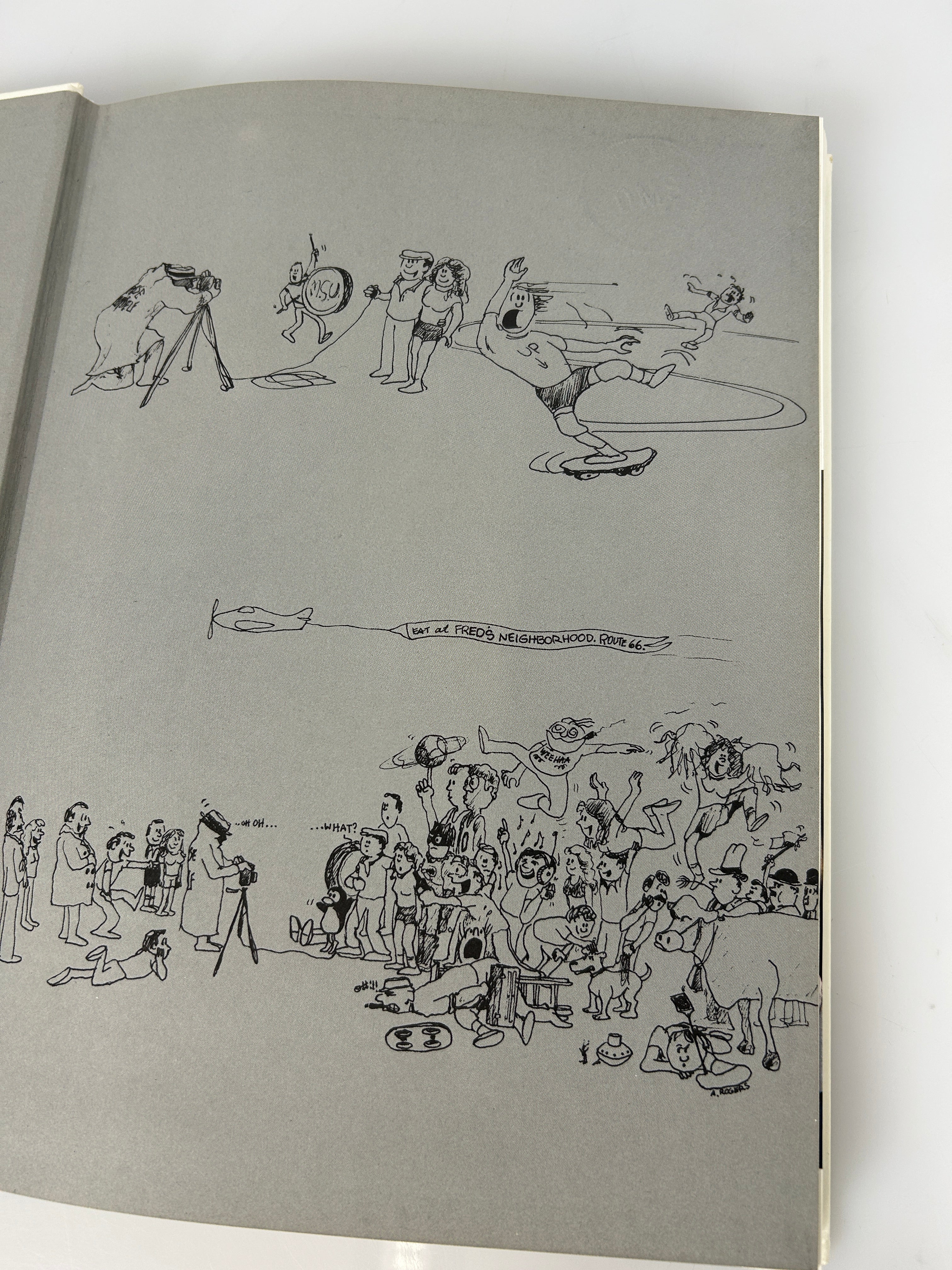 1982 Michigan State University "Red Cedar Log" Yearbook HC