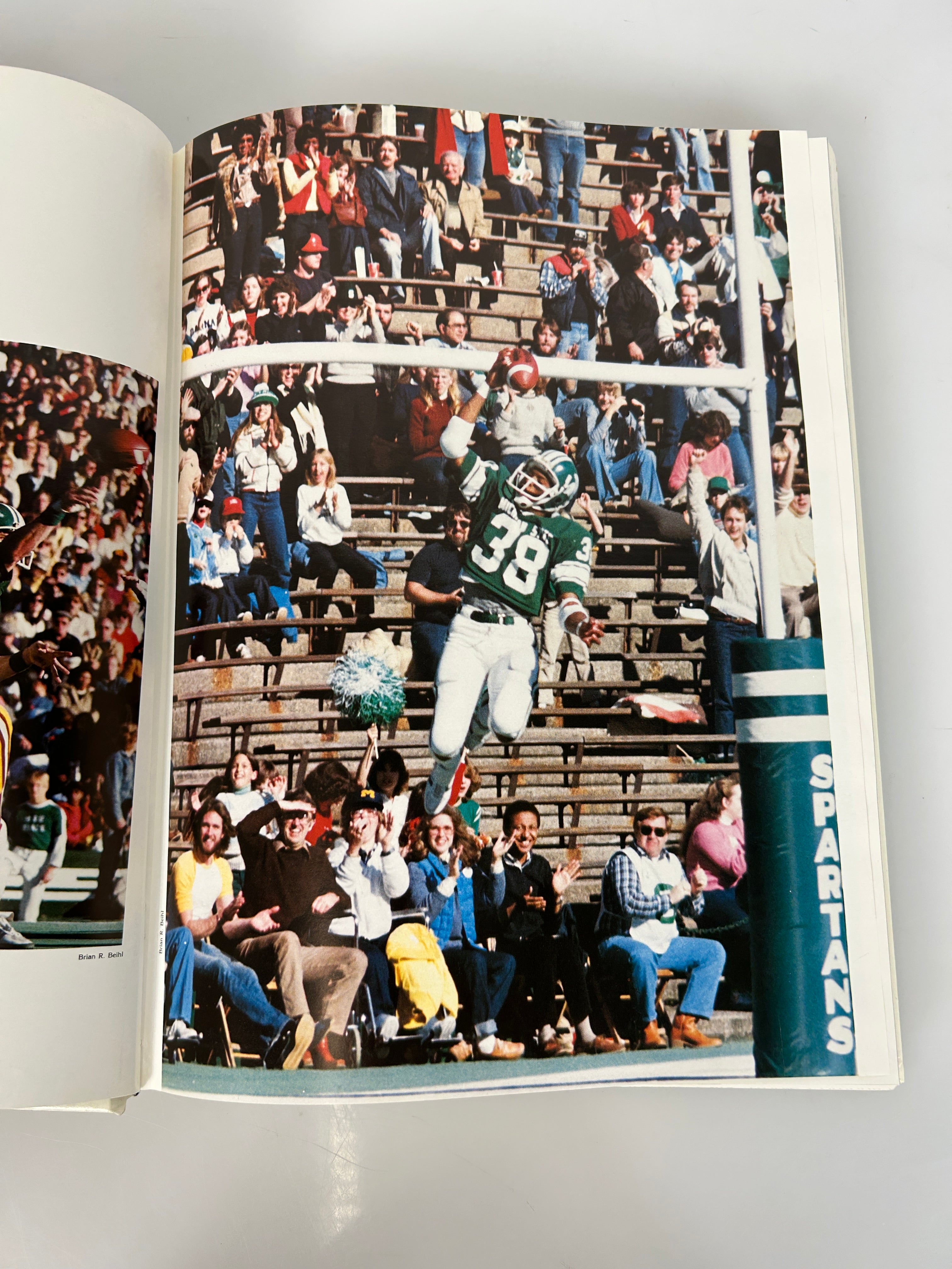 1982 Michigan State University "Red Cedar Log" Yearbook HC