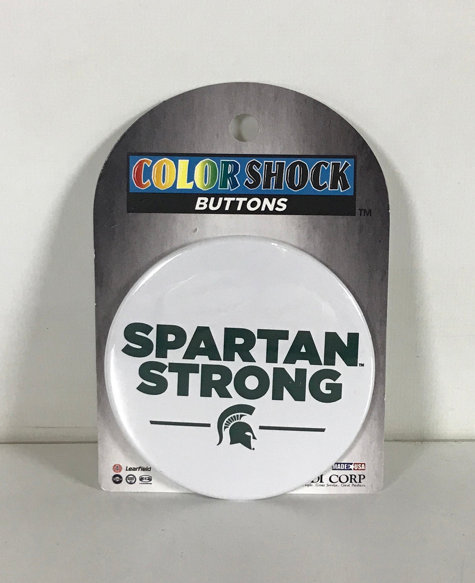 Color Shock Spartan Strong Button