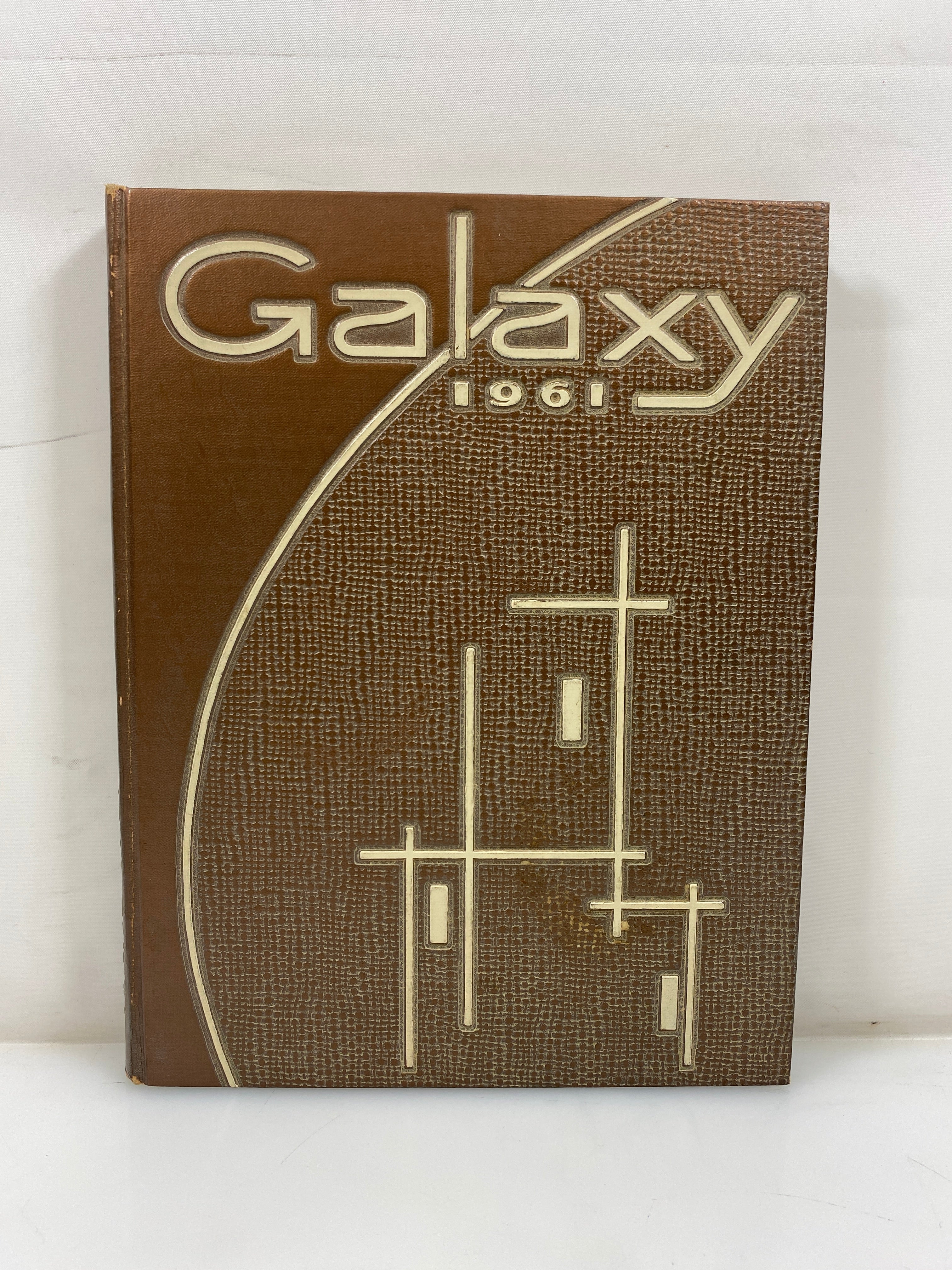 1961 "Galaxy" Molin Community College Yearbook Moline, IL HC